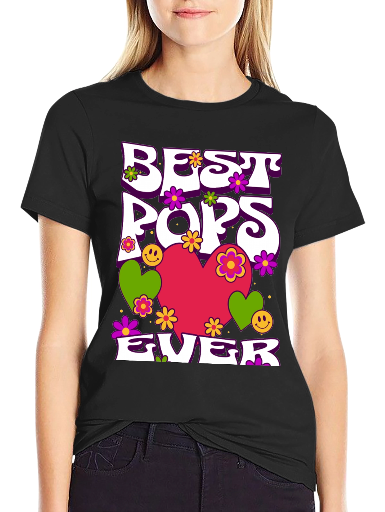 Best Pops Ever Graphic T-Shirt
