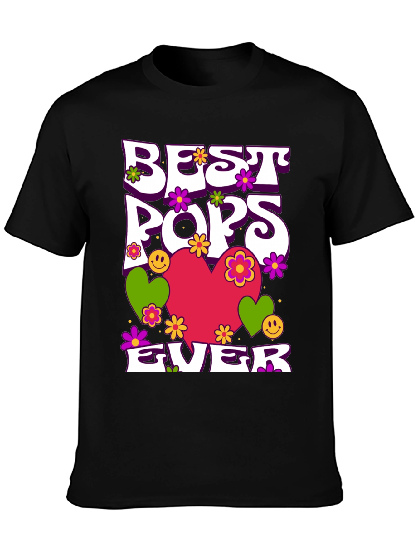 Best Pops Ever Graphic T-Shirt