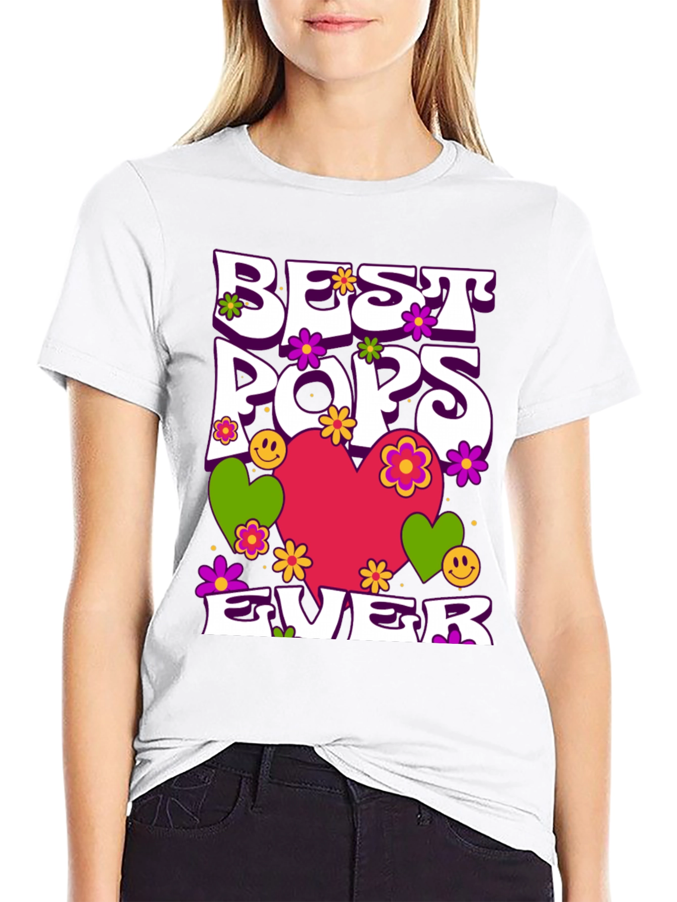 Best Pops Ever Graphic T-Shirt