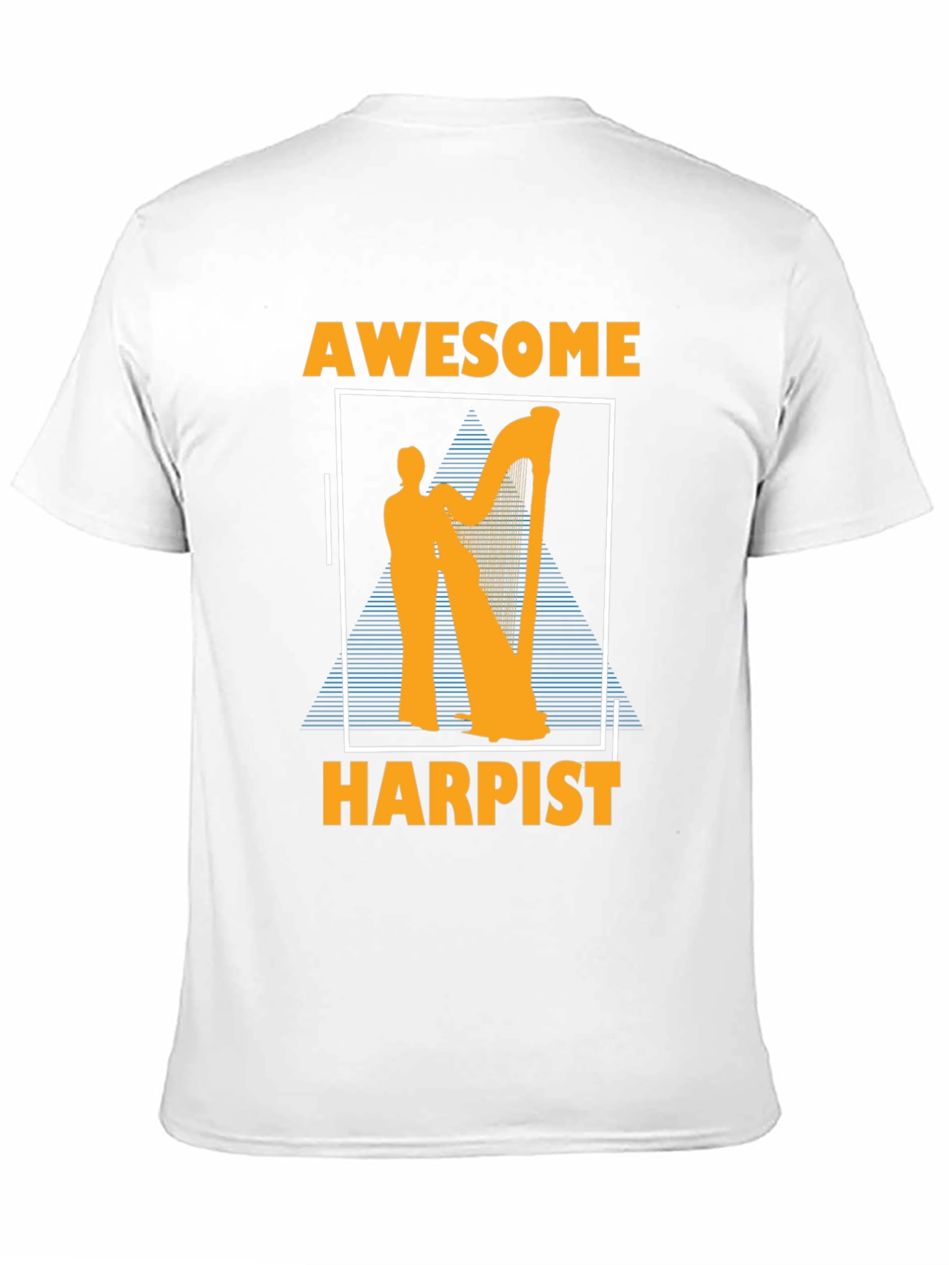 Awesome Harpist Graphic T-Shirt Musician Tee