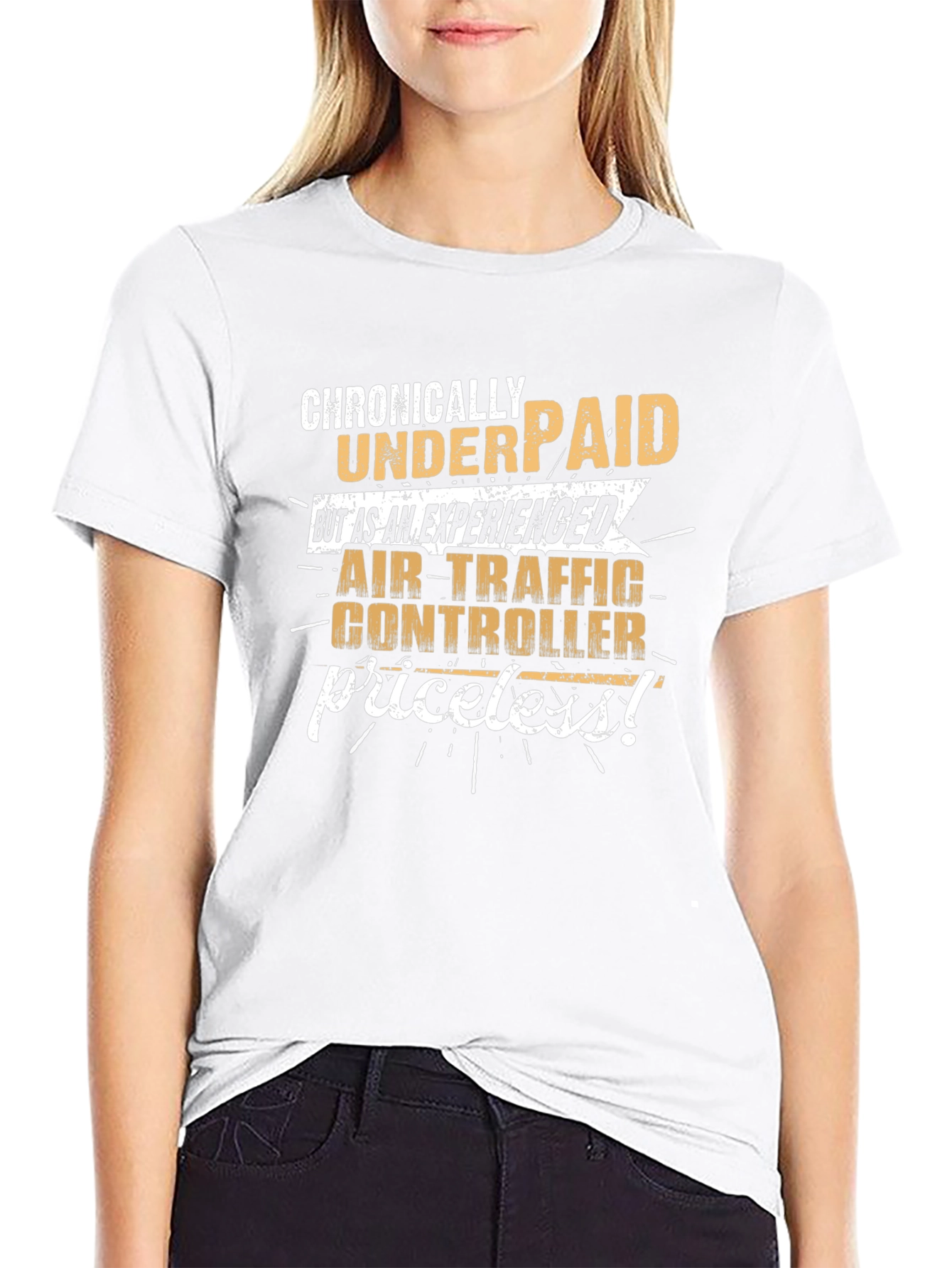 Air Traffic Controller T-Shirt: Chronically Underpaid