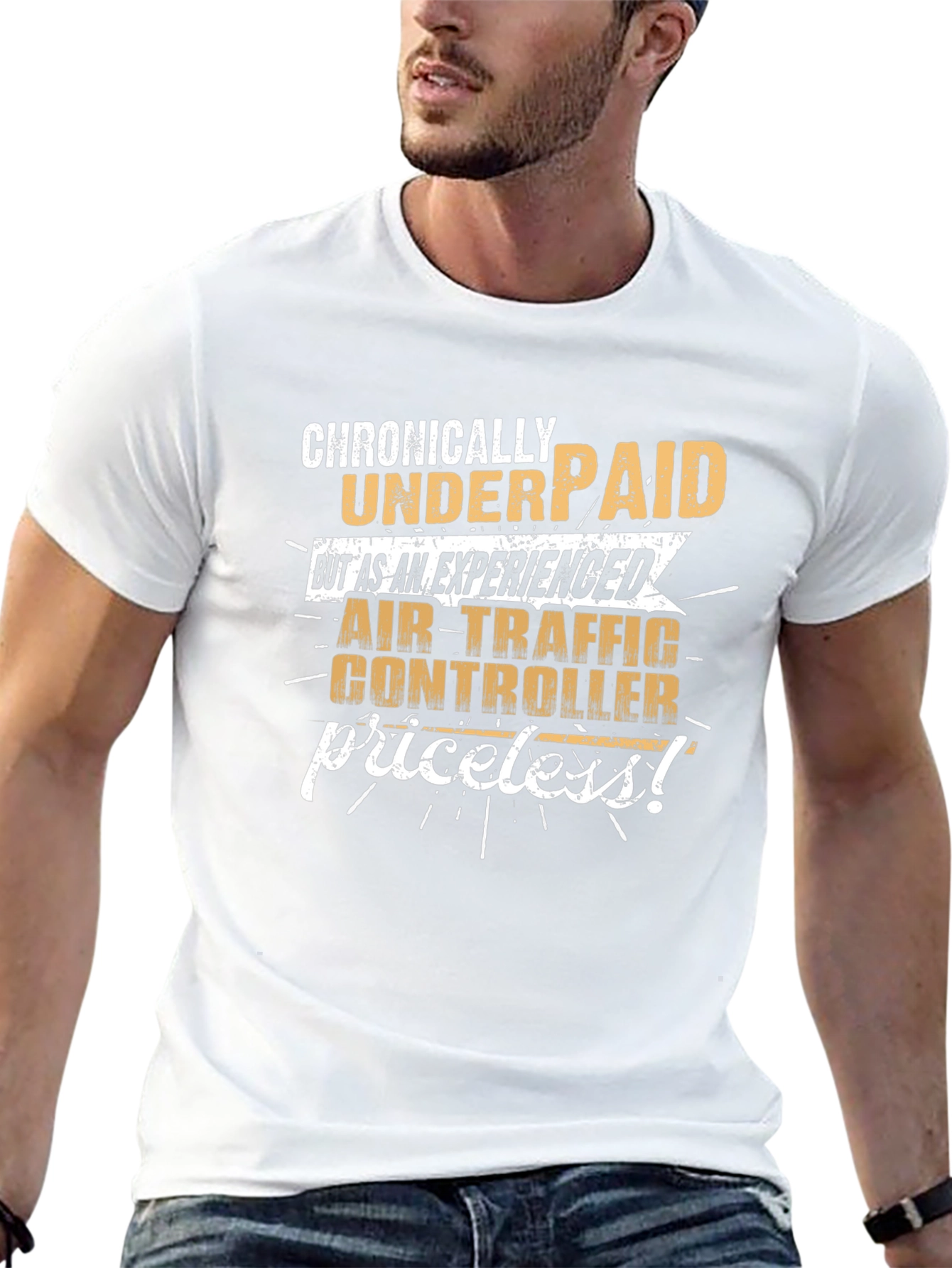 Air Traffic Controller T-Shirt: Chronically Underpaid