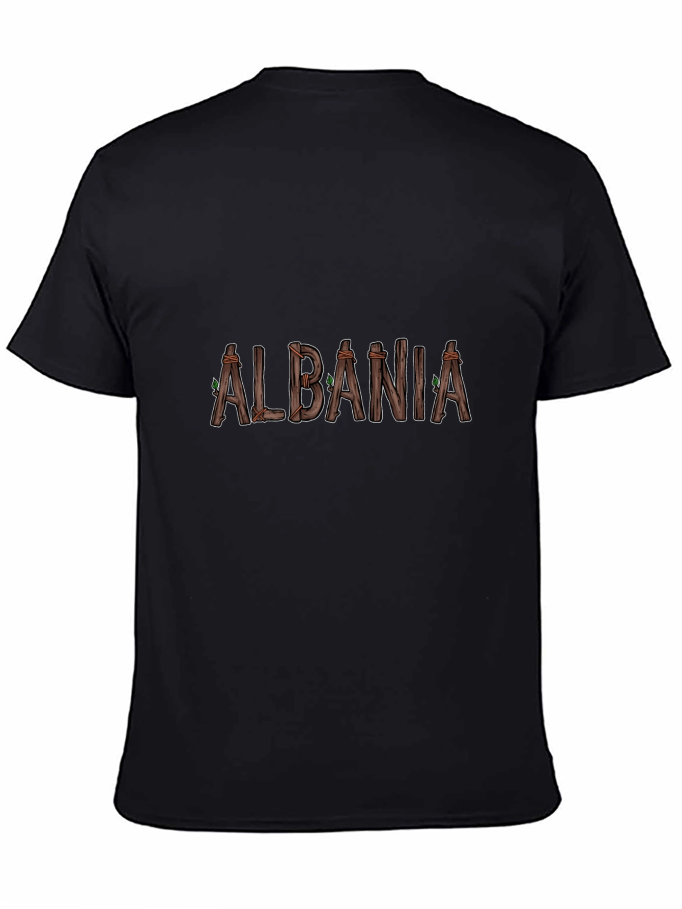 Albania Rustic Wood T-Shirt
