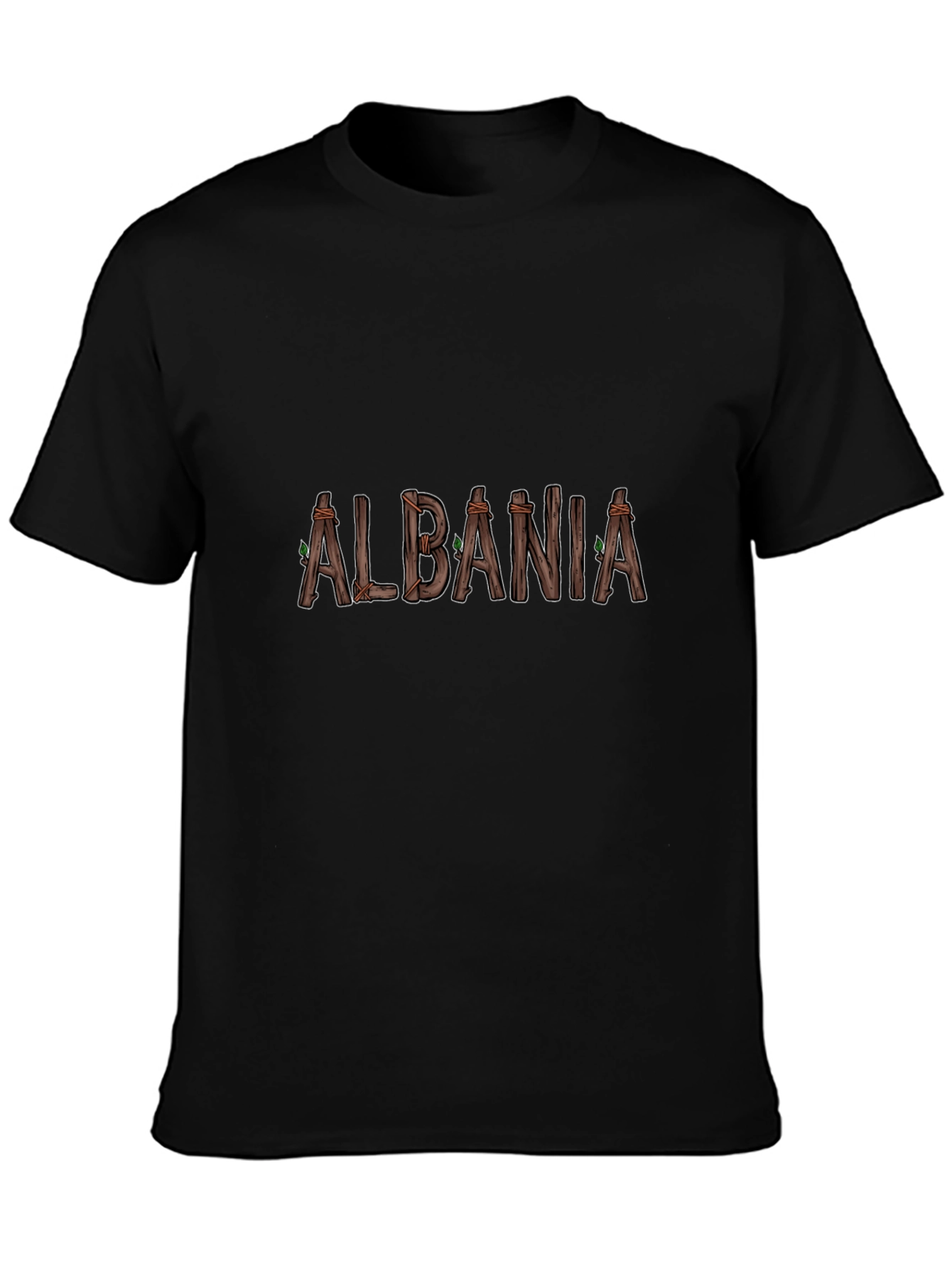 Albania Rustic Wood T-Shirt
