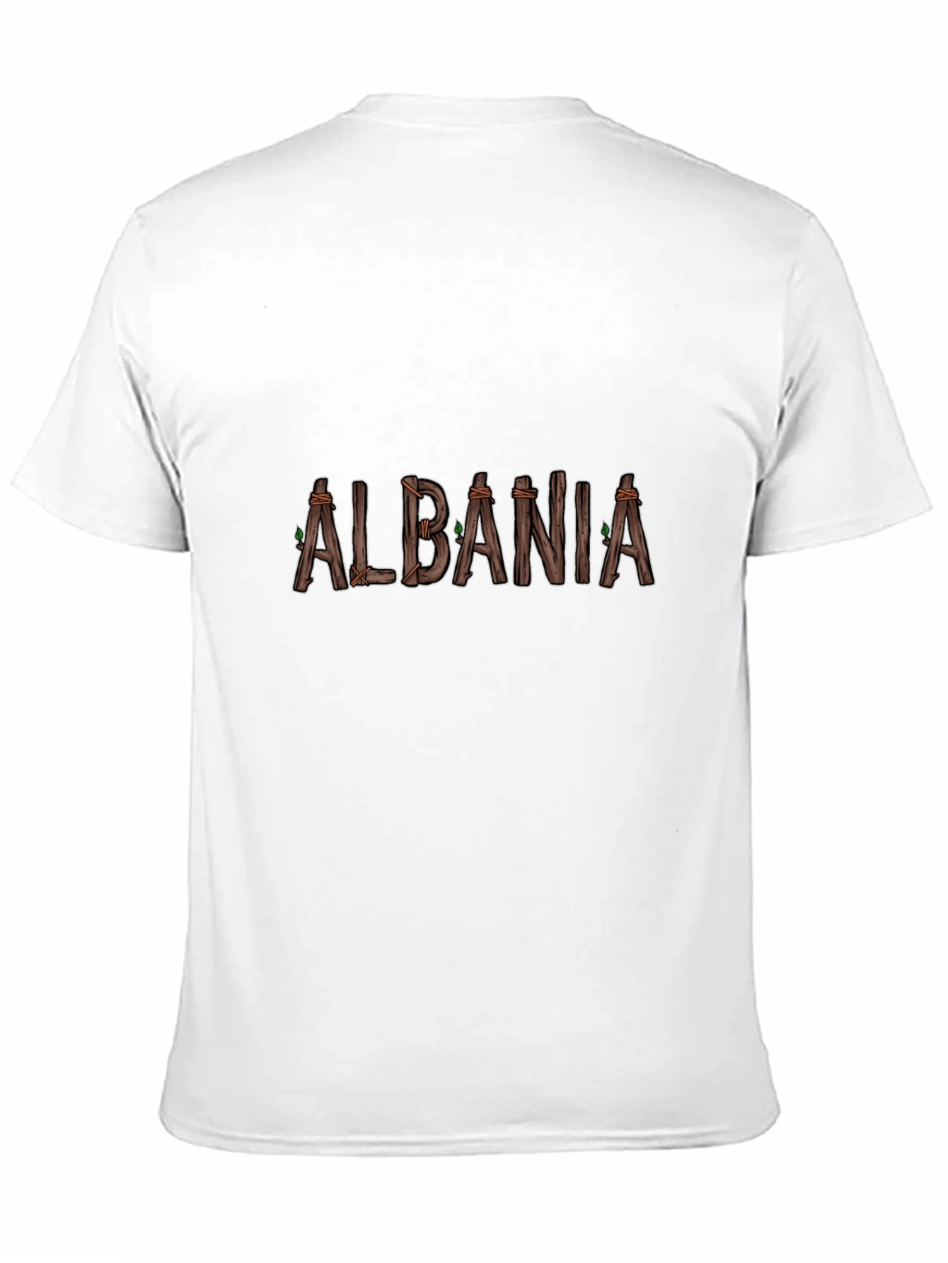 Albania Rustic Wood T-Shirt