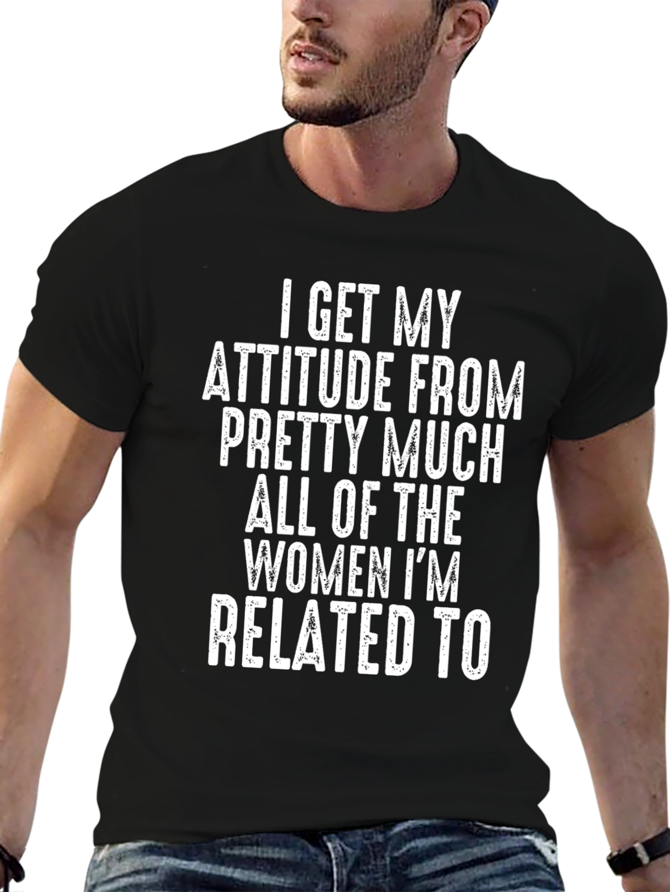 Attitude from Women T-Shirt - Funny Sarcastic Tee