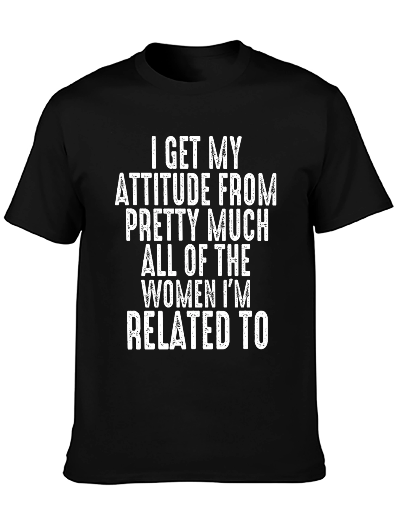 Attitude from Women T-Shirt - Funny Sarcastic Tee