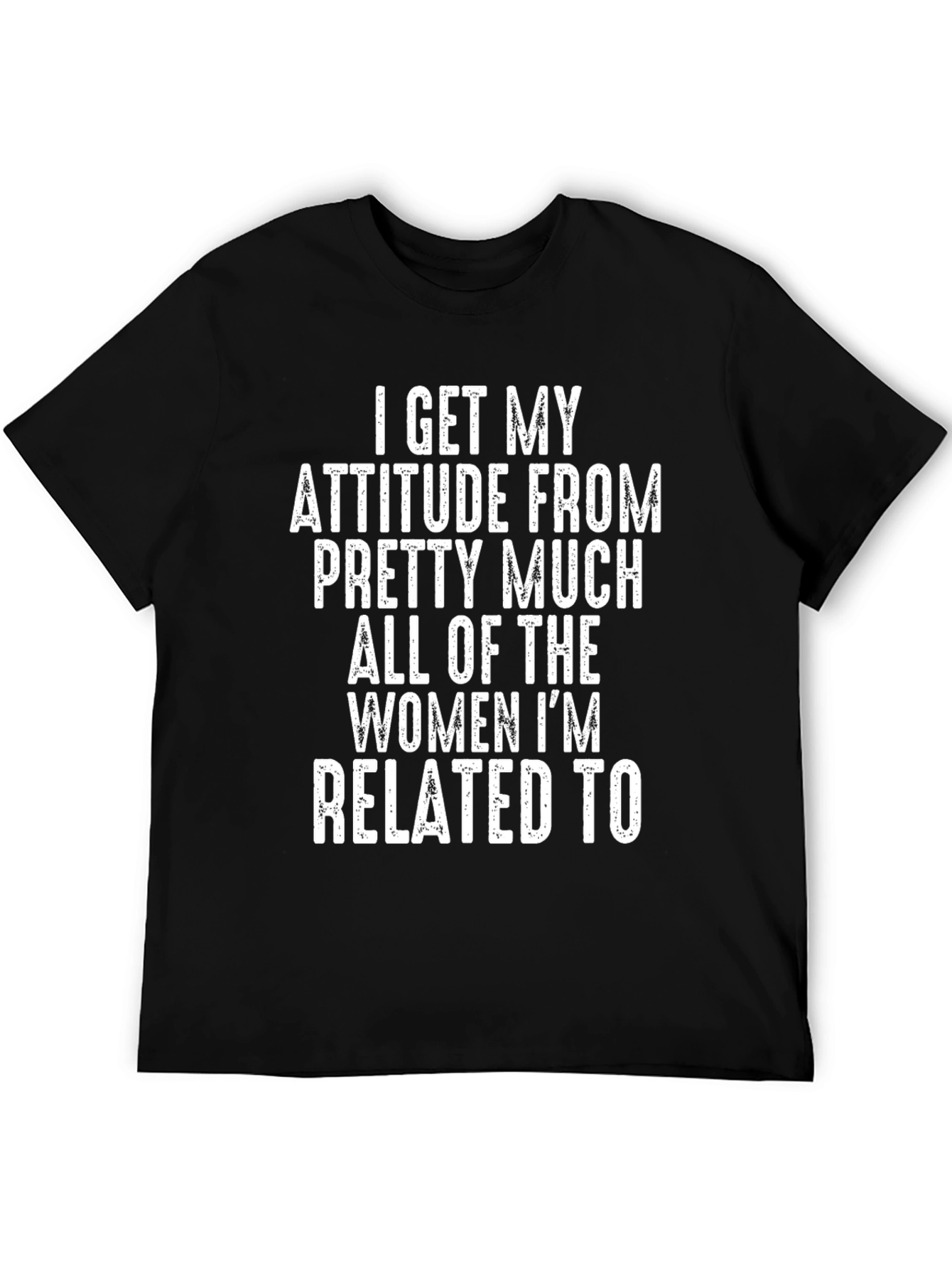 Attitude from Women T-Shirt - Funny Sarcastic Tee