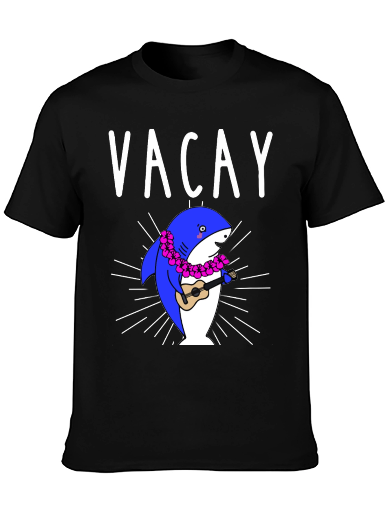 Vacay Shark T-Shirt - Summer Vibes
