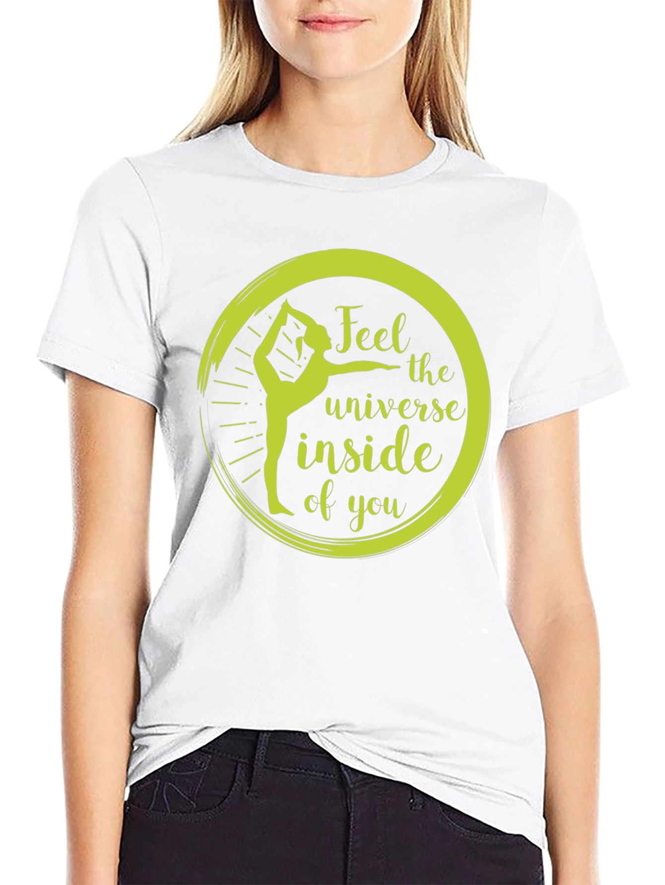 Yoga Universe Inside T-Shirt