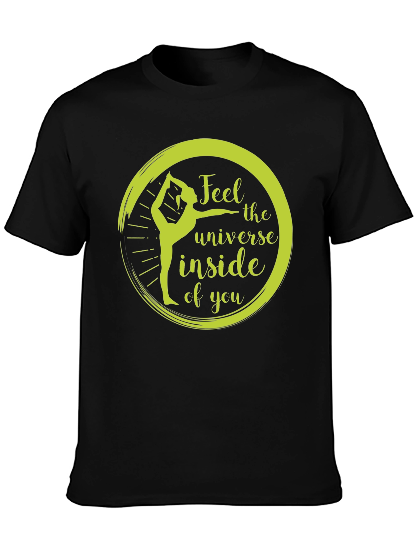 Yoga Universe Inside T-Shirt