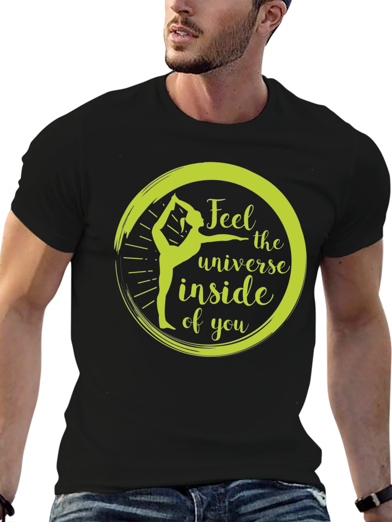 Yoga Universe Inside T-Shirt