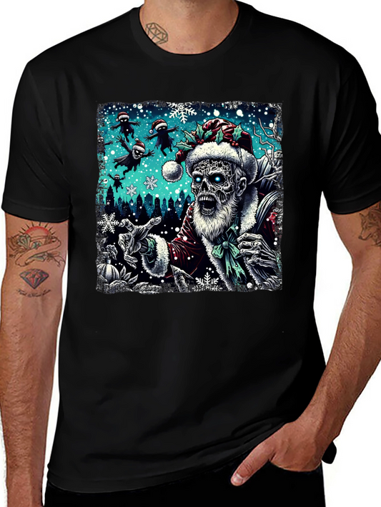 Zombie Santa Christmas T-Shirt