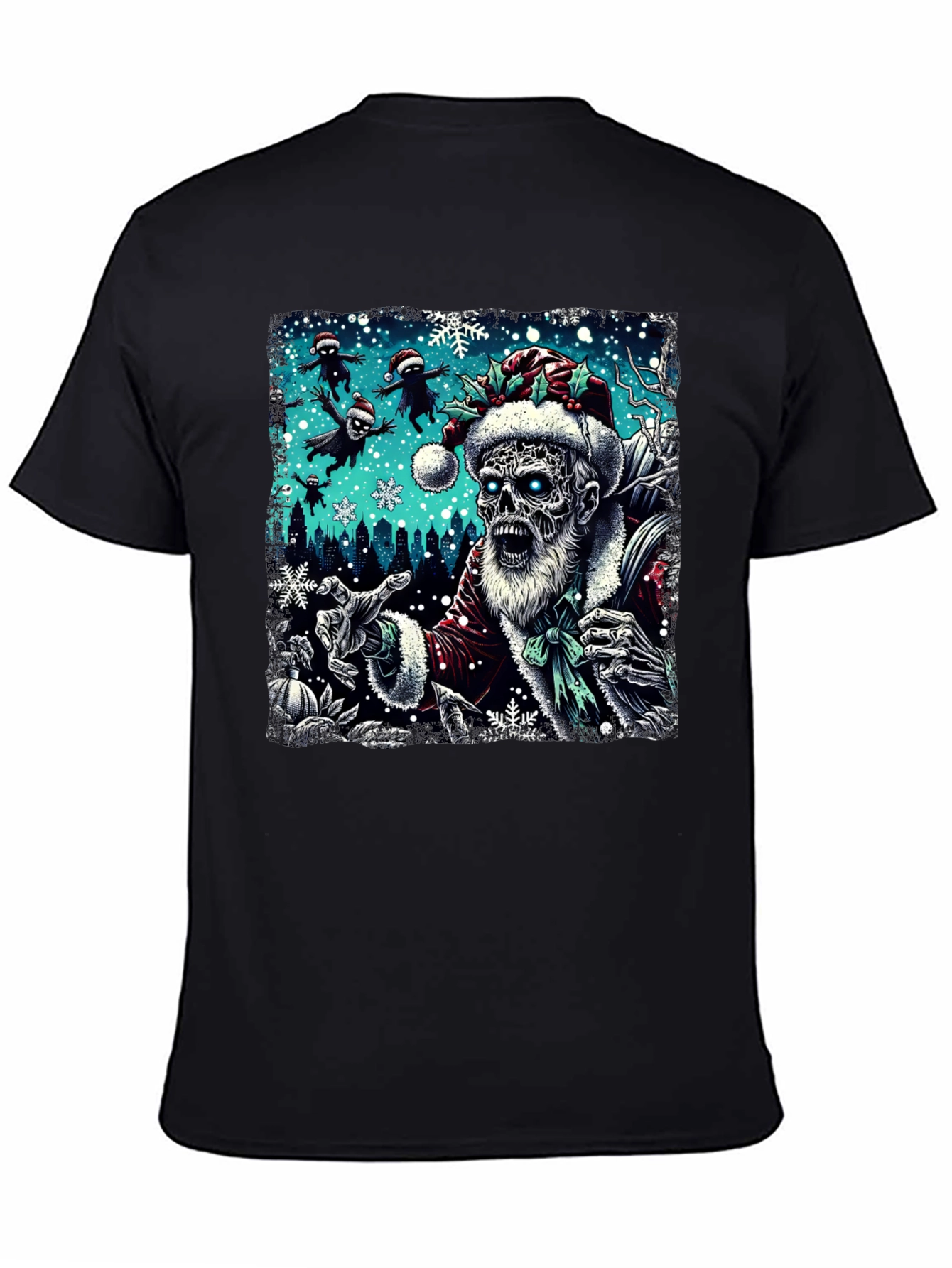 Zombie Santa Christmas T-Shirt