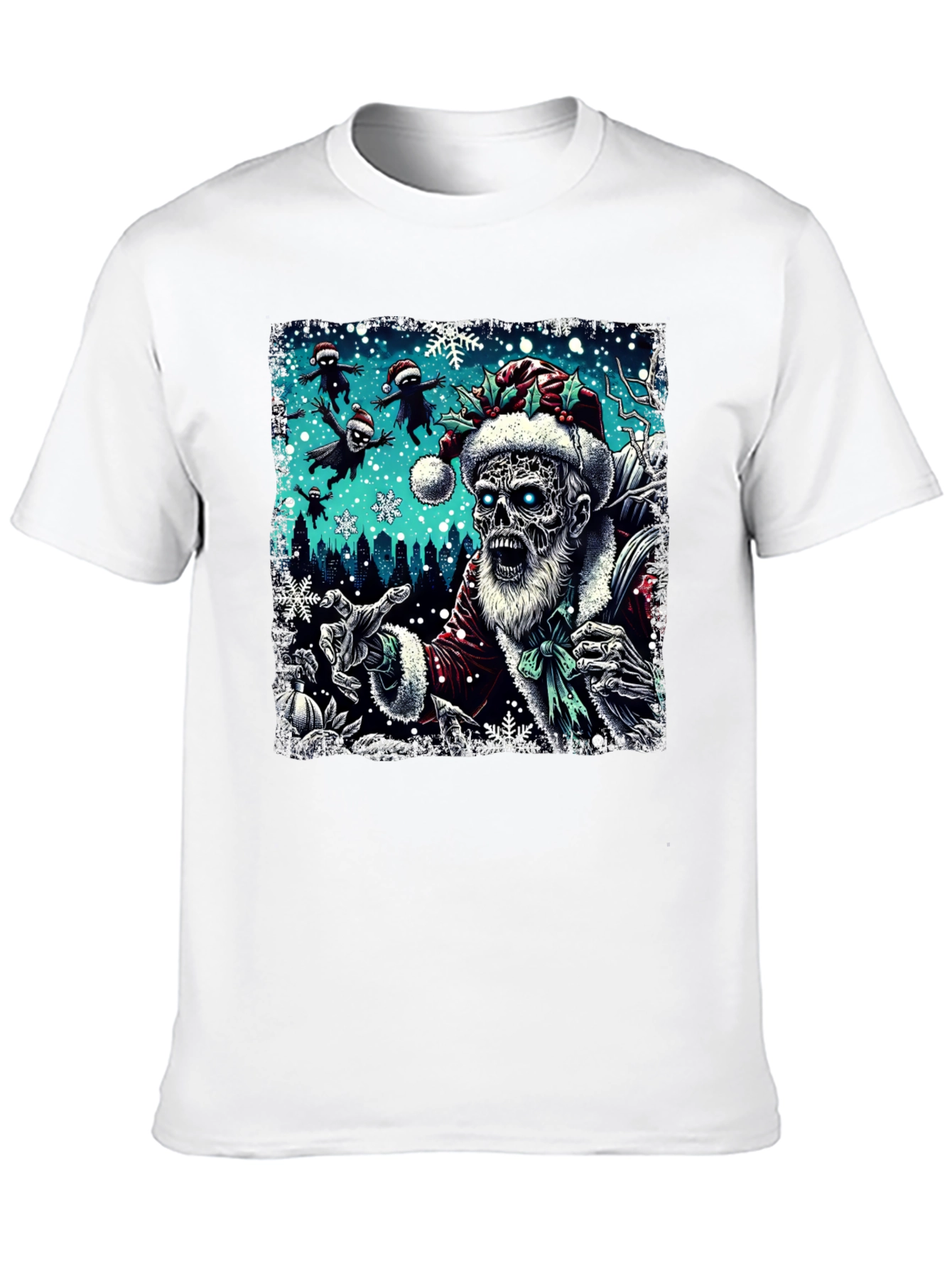 Zombie Santa Christmas T-Shirt