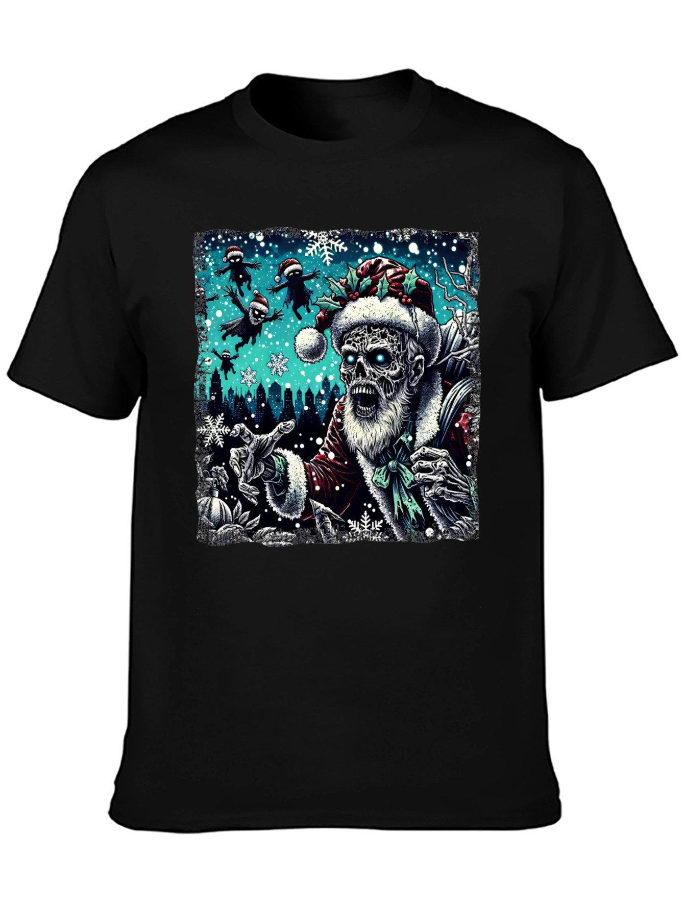 Zombie Santa Christmas T-Shirt