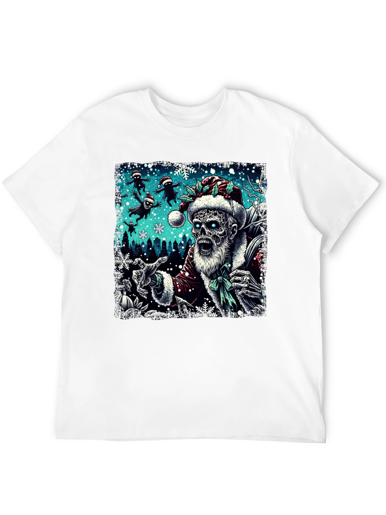 Zombie Santa Christmas T-Shirt