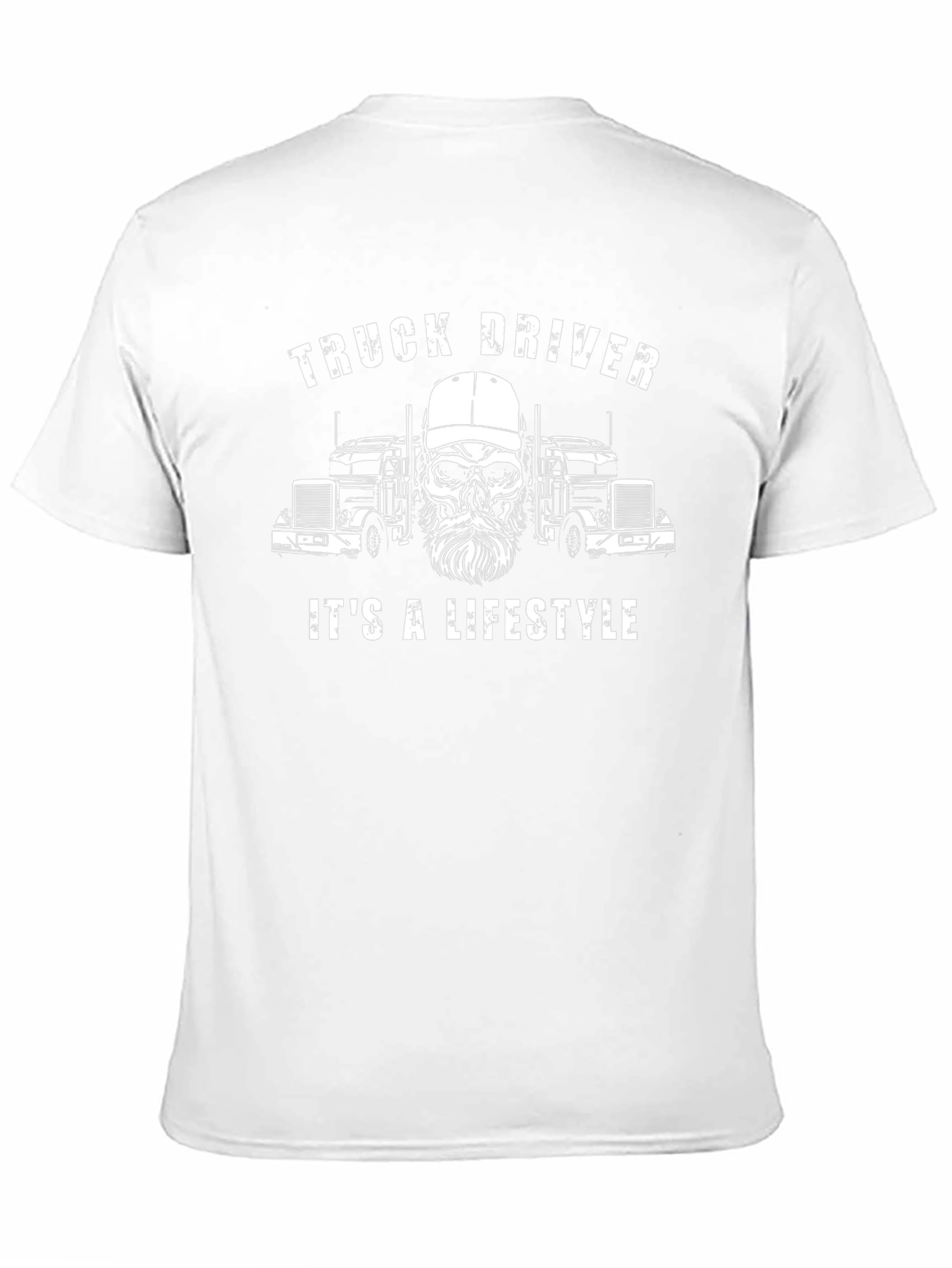 Truck Driver Lifestyle Graphic T-Shirt