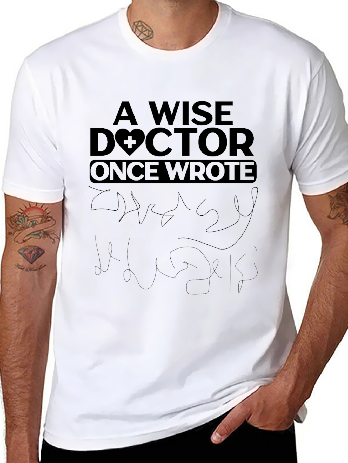 Wise Doctor Tee - Medical Humor Shirt