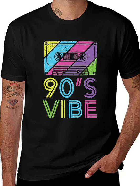 90s Vibe Cassette Tape Graphic T-Shirt