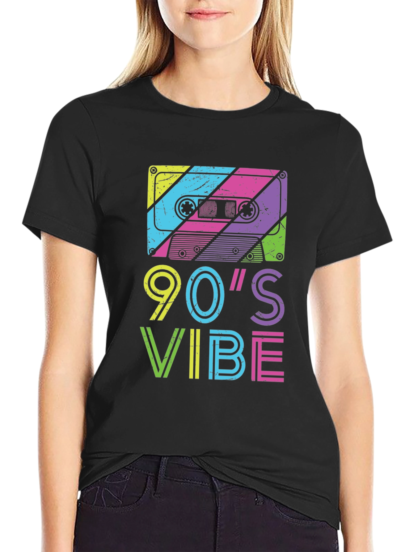 90s Vibe Cassette Tape Graphic T-Shirt