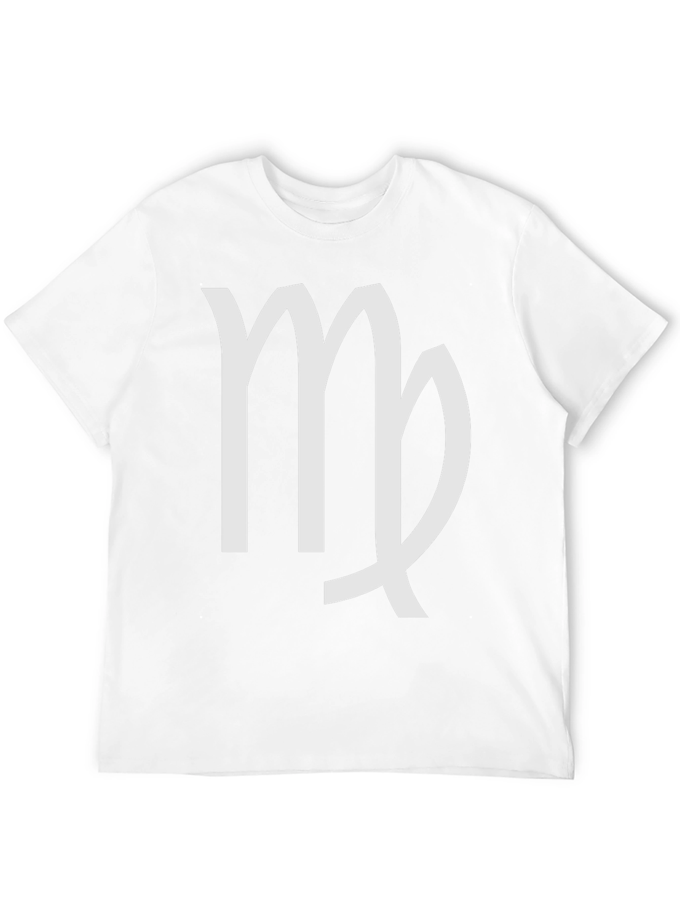Virgo Zodiac Sign T-Shirt - Black Cotton Tee