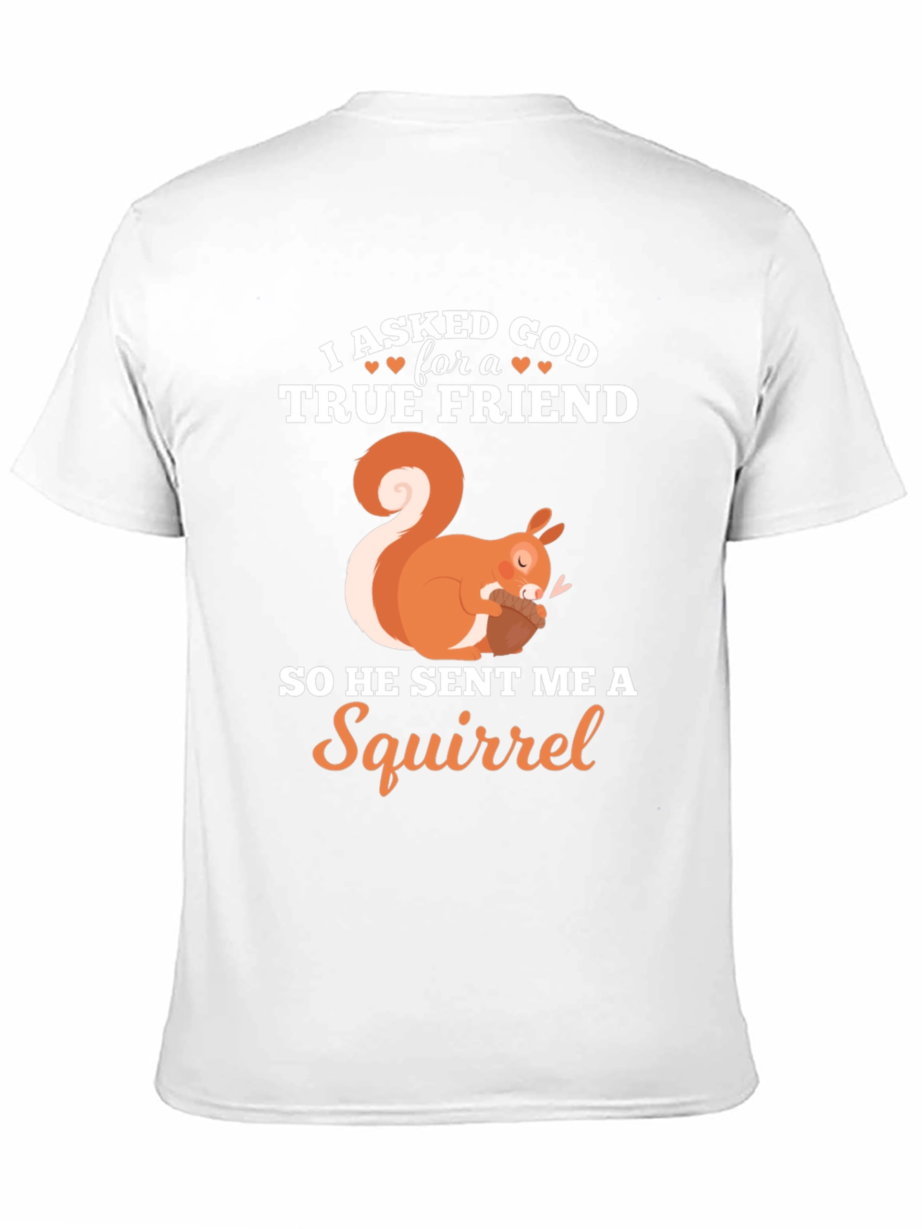 True Friend Squirrel Graphic T-Shirt