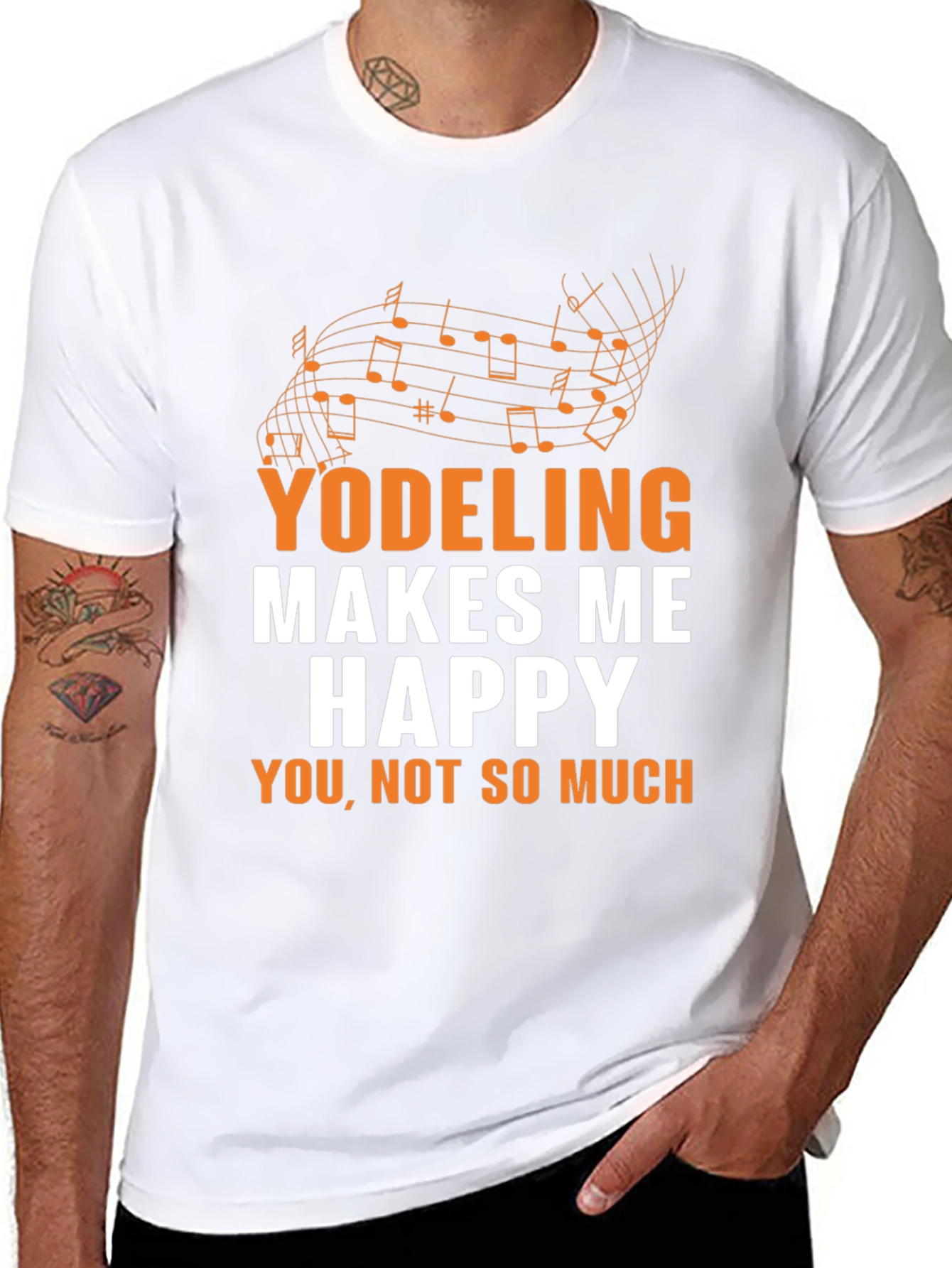 Yodeling Makes Me Happy T-Shirt