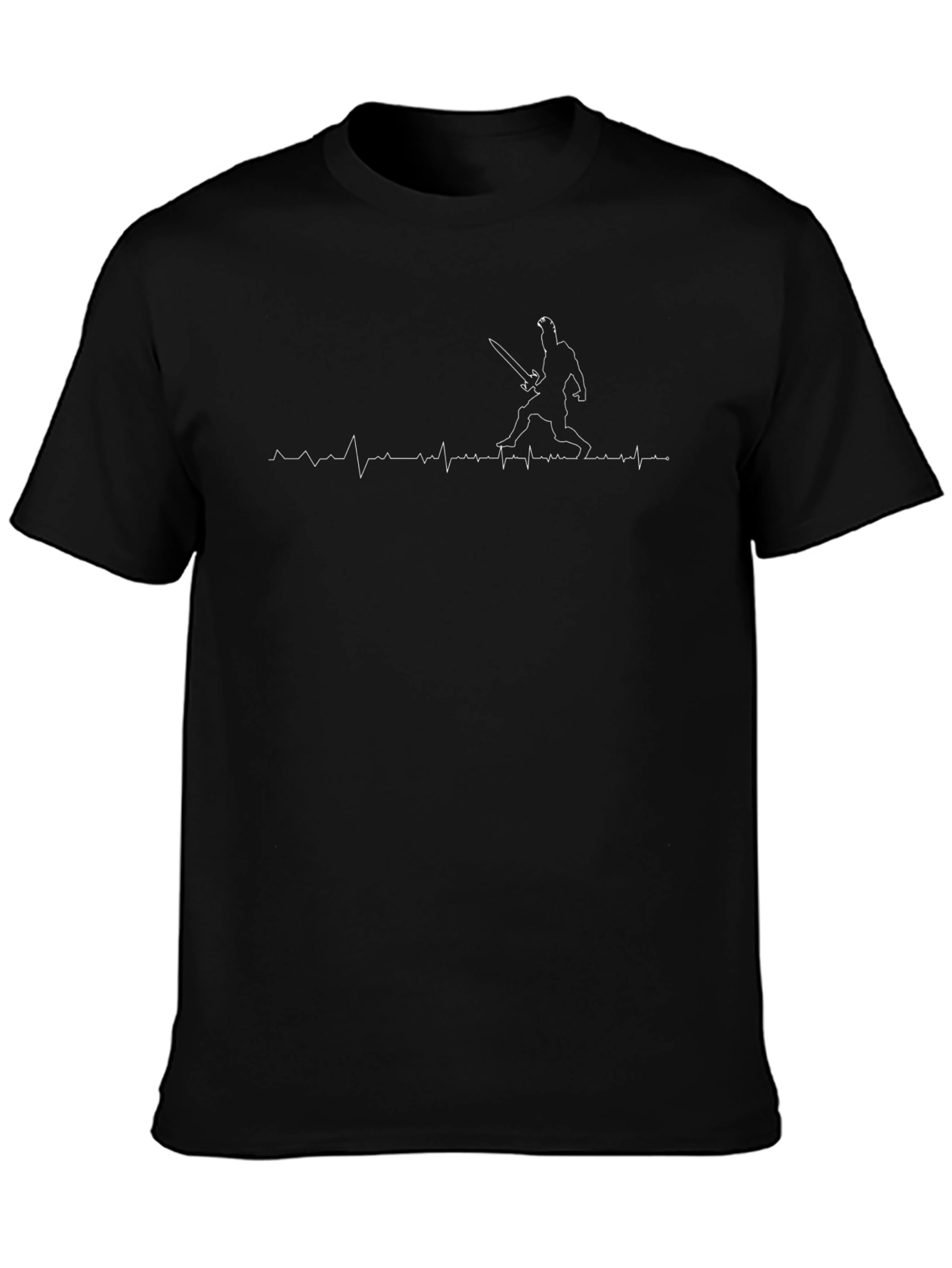 Warrior Heartbeat T-Shirt - Graphic Tee
