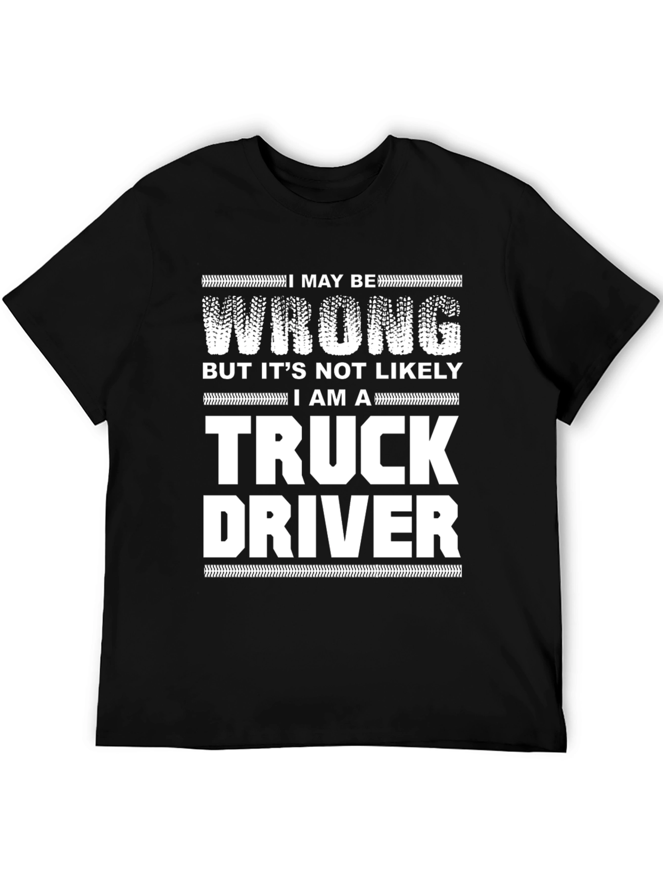 Truck Driver Novelty Graphic T-Shirt