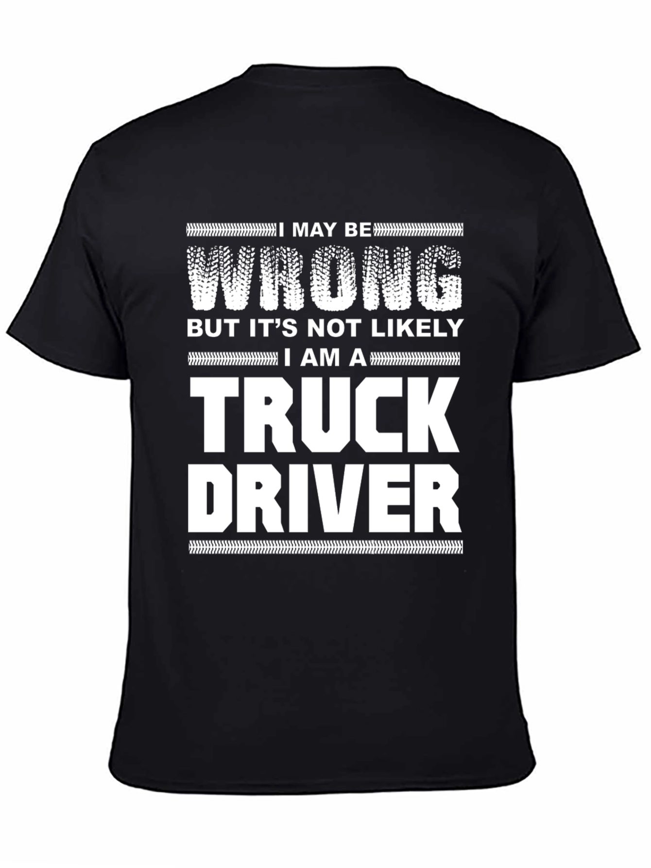 Truck Driver Novelty Graphic T-Shirt