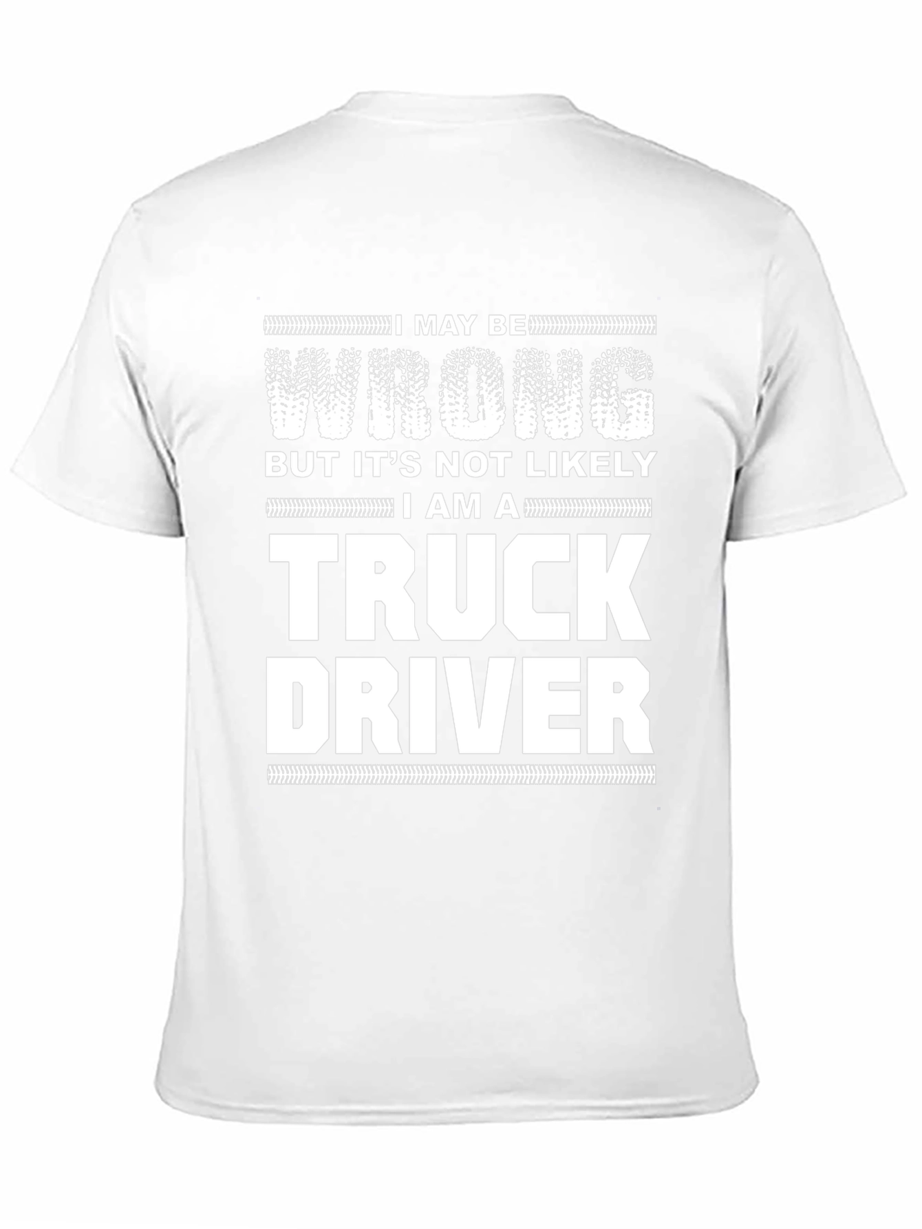 Truck Driver Novelty Graphic T-Shirt