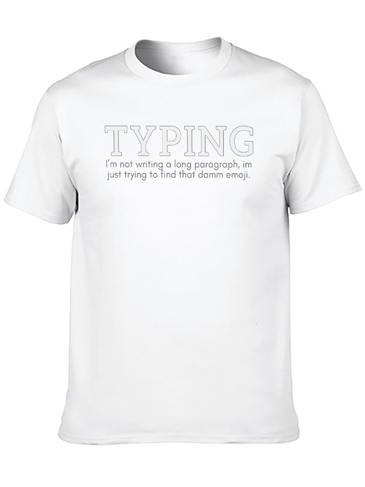 Typing Emoji T-Shirt