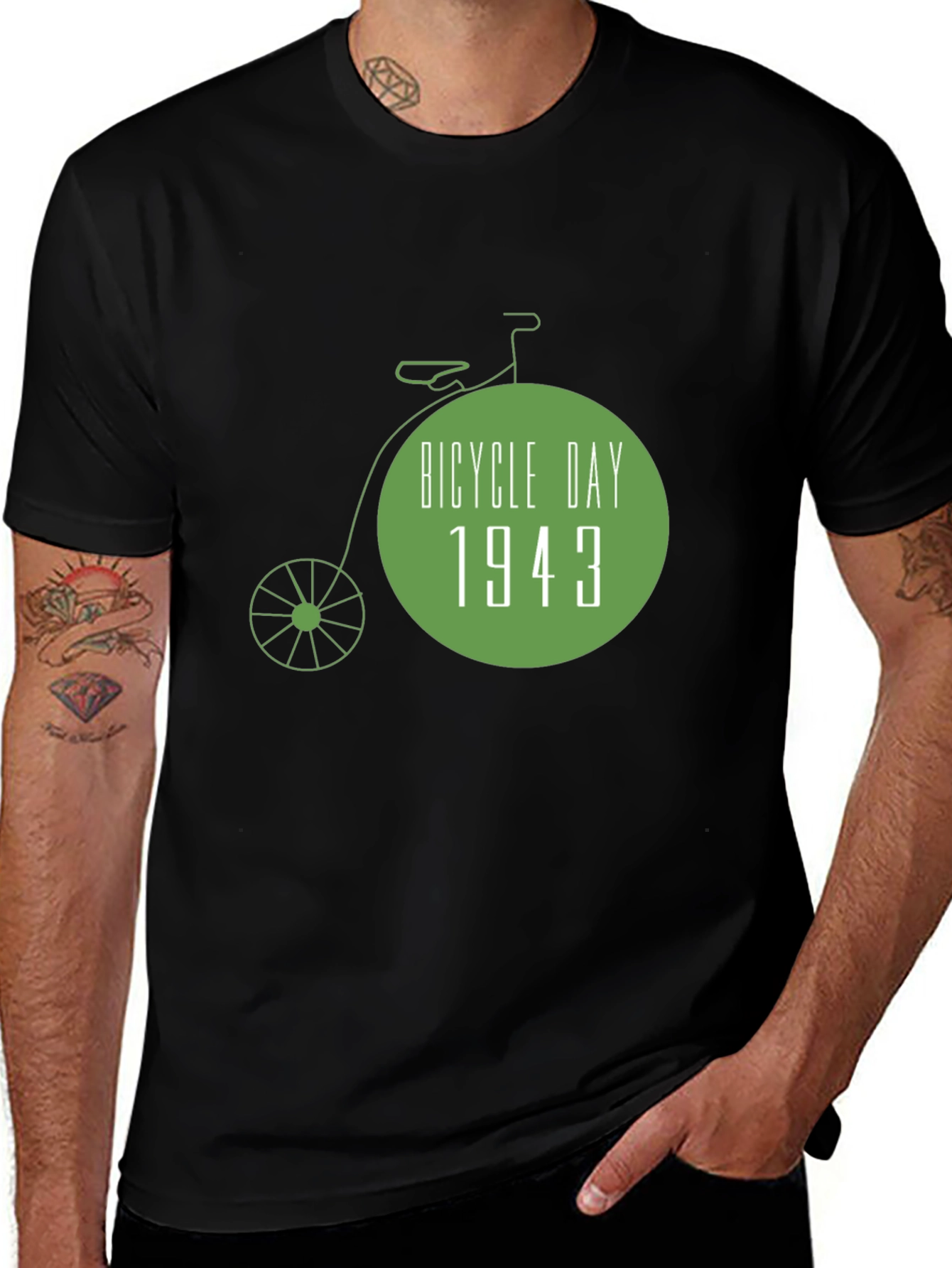 Bicycle Day 1943 Graphic Tee
