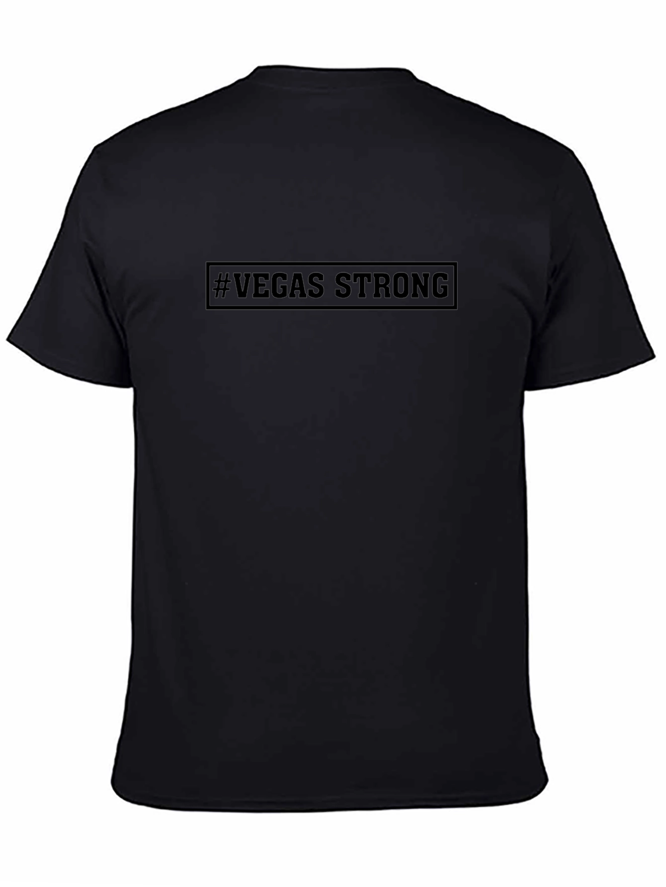 #VegasStrong Black T-Shirt - Show Your Support!