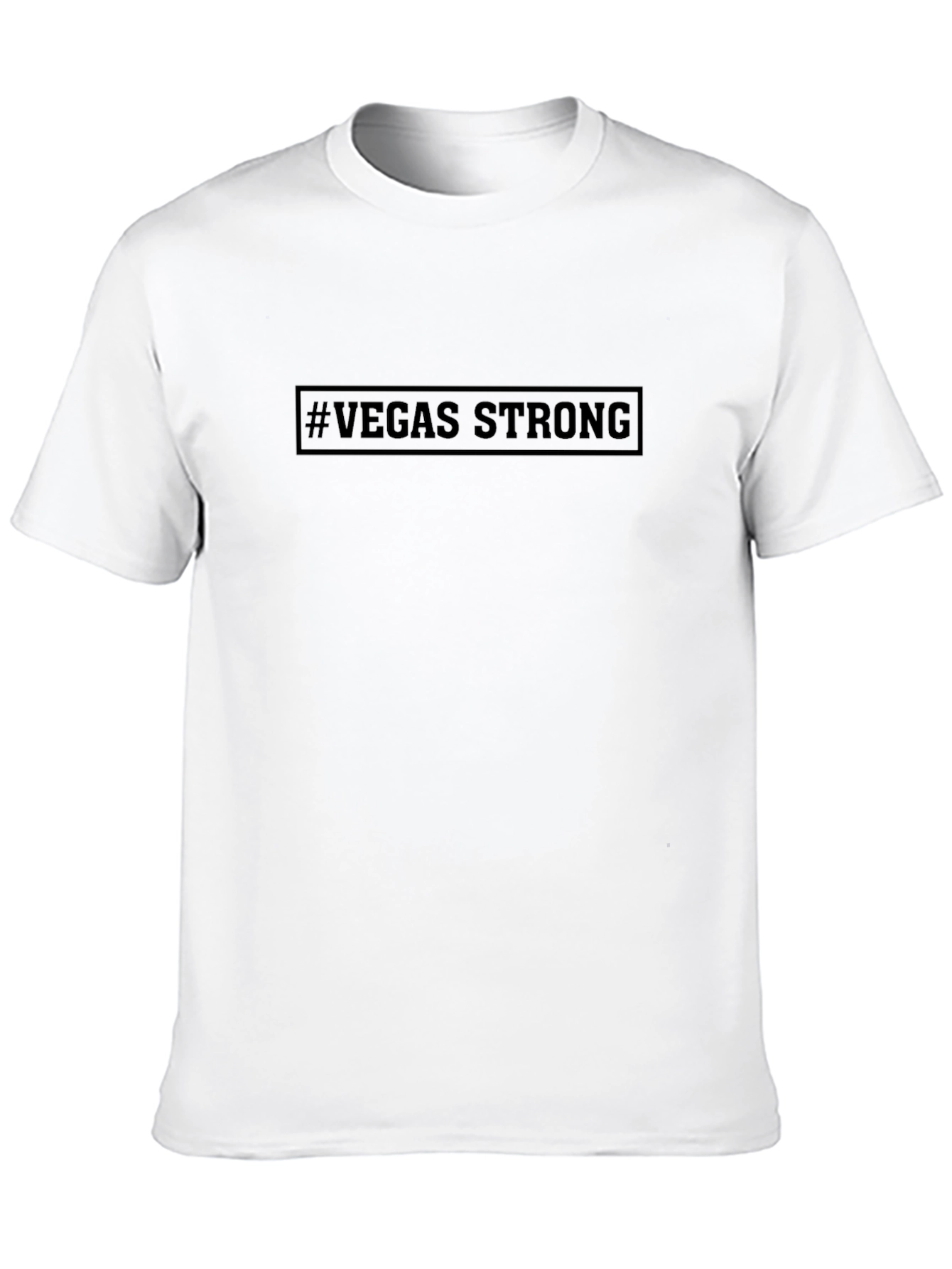 #VegasStrong Black T-Shirt - Show Your Support!