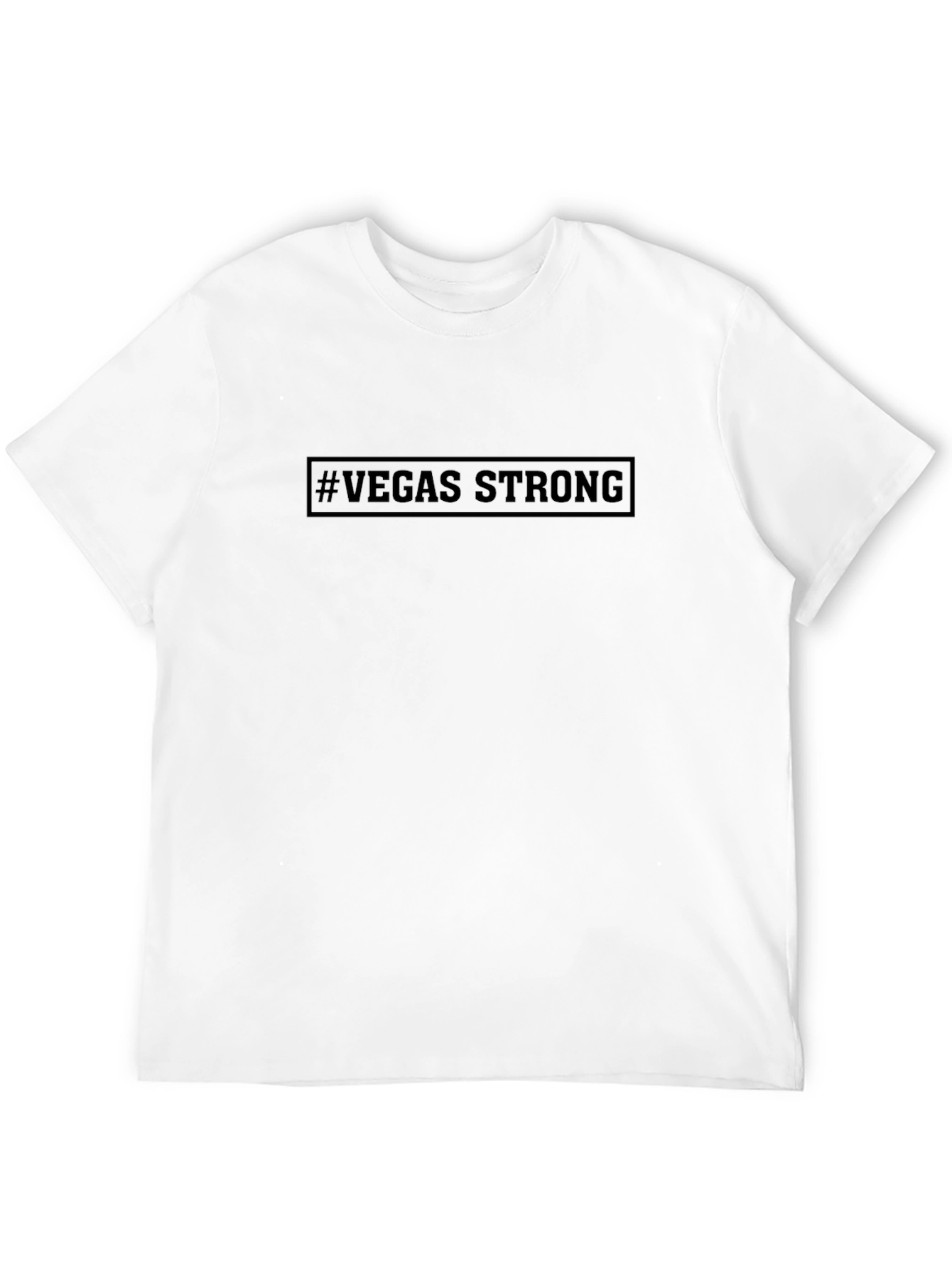 #VegasStrong Black T-Shirt - Show Your Support!