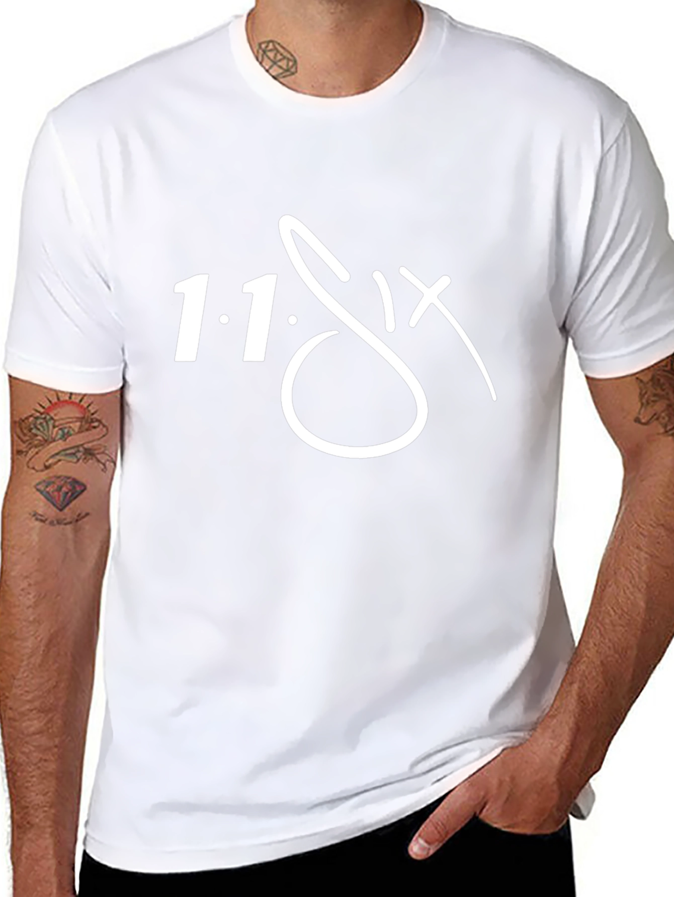 1.1.Six T-Shirt - Stylish Graphic Tee