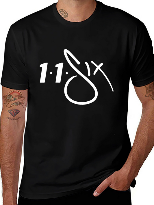 1.1.Six T-Shirt - Stylish Graphic Tee
