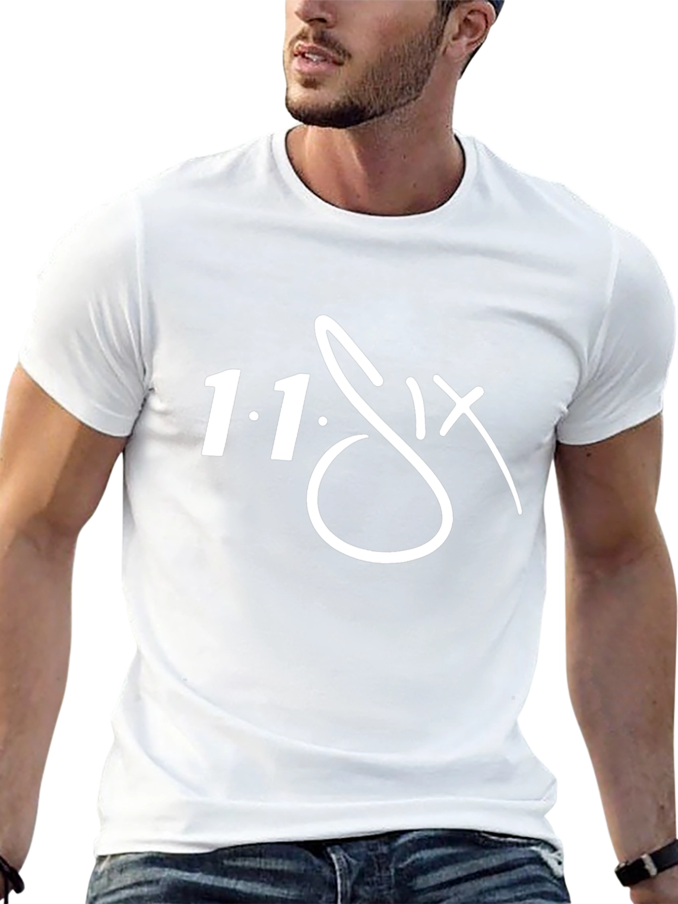 1.1.Six T-Shirt - Stylish Graphic Tee