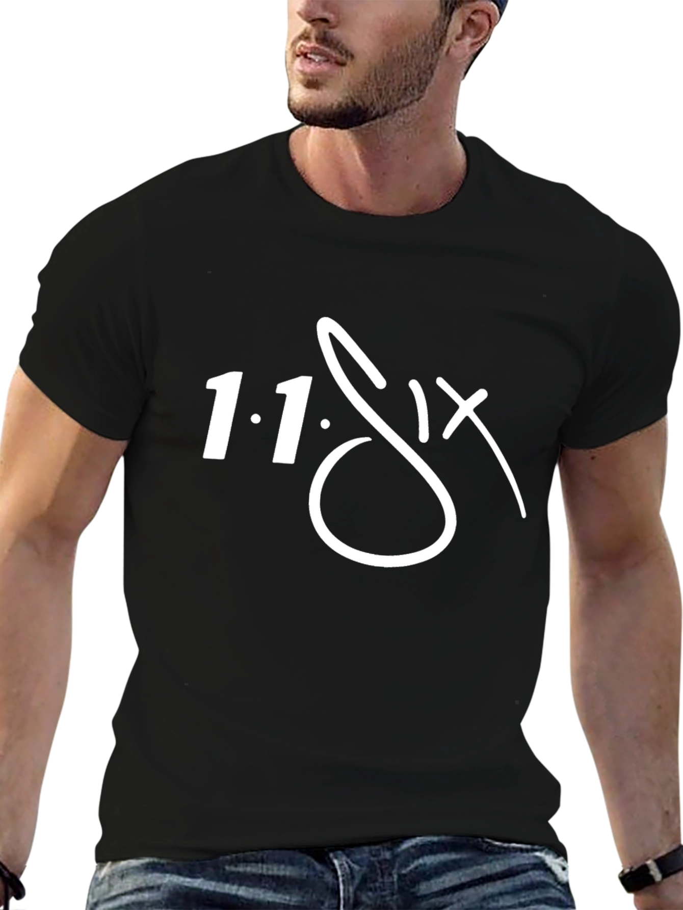 1.1.Six T-Shirt - Stylish Graphic Tee