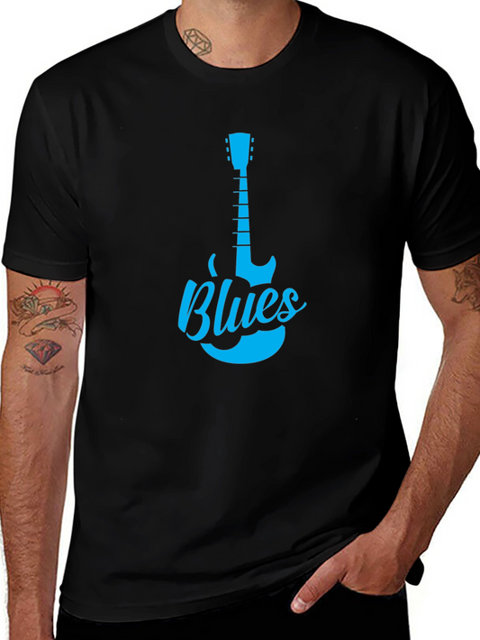 Blues Music T-Shirt - Guitar Graphic Tee