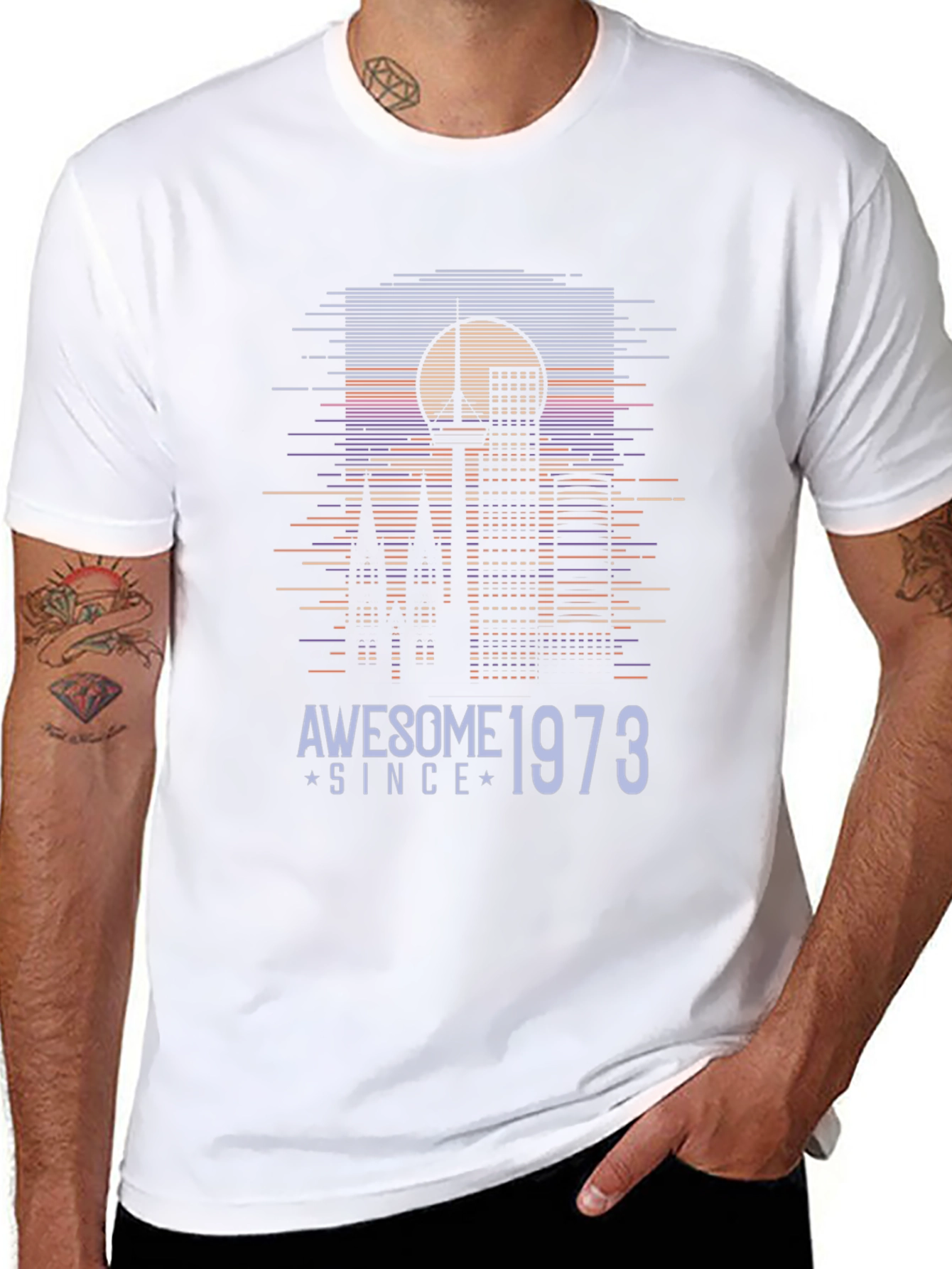 Awesome Since 1973 Graphic T-Shirt