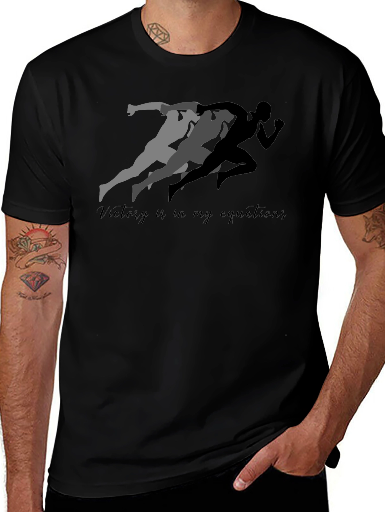 Victory Equation Runner Graphic T-Shirt