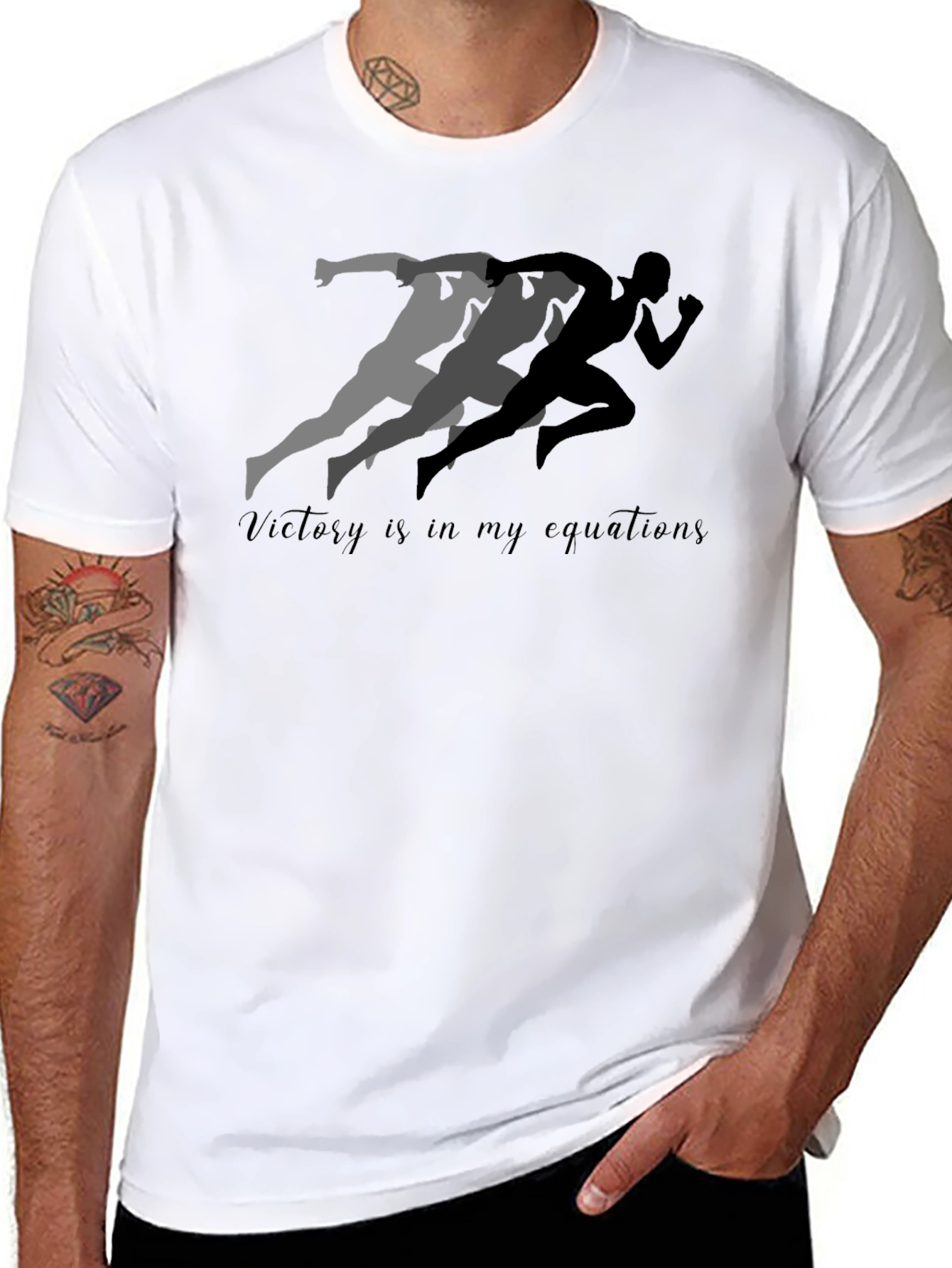 Victory Equation Runner Graphic T-Shirt