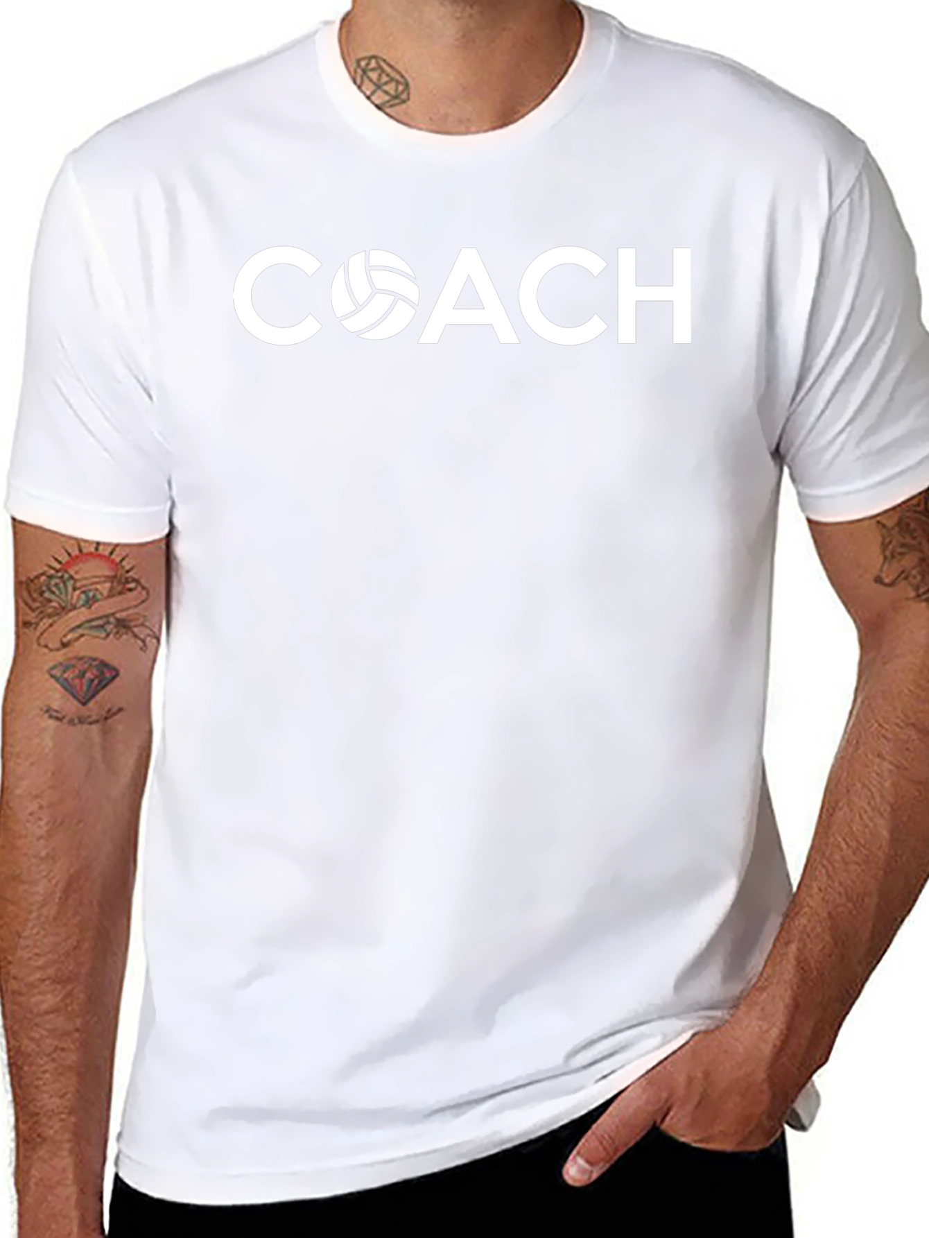 Volleyball Coach T-Shirt - Sportswear Apparel