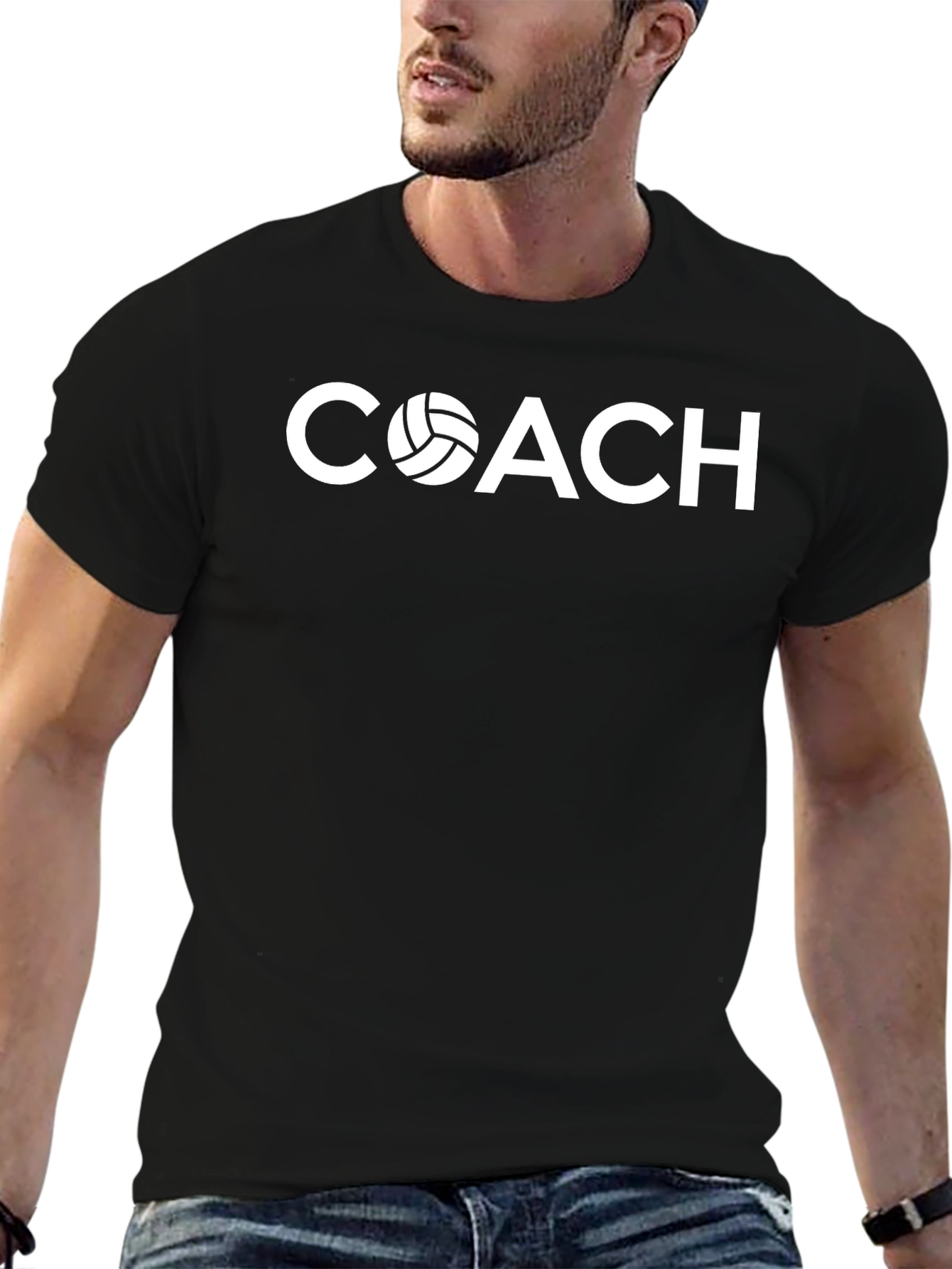 Volleyball Coach T-Shirt - Sportswear Apparel