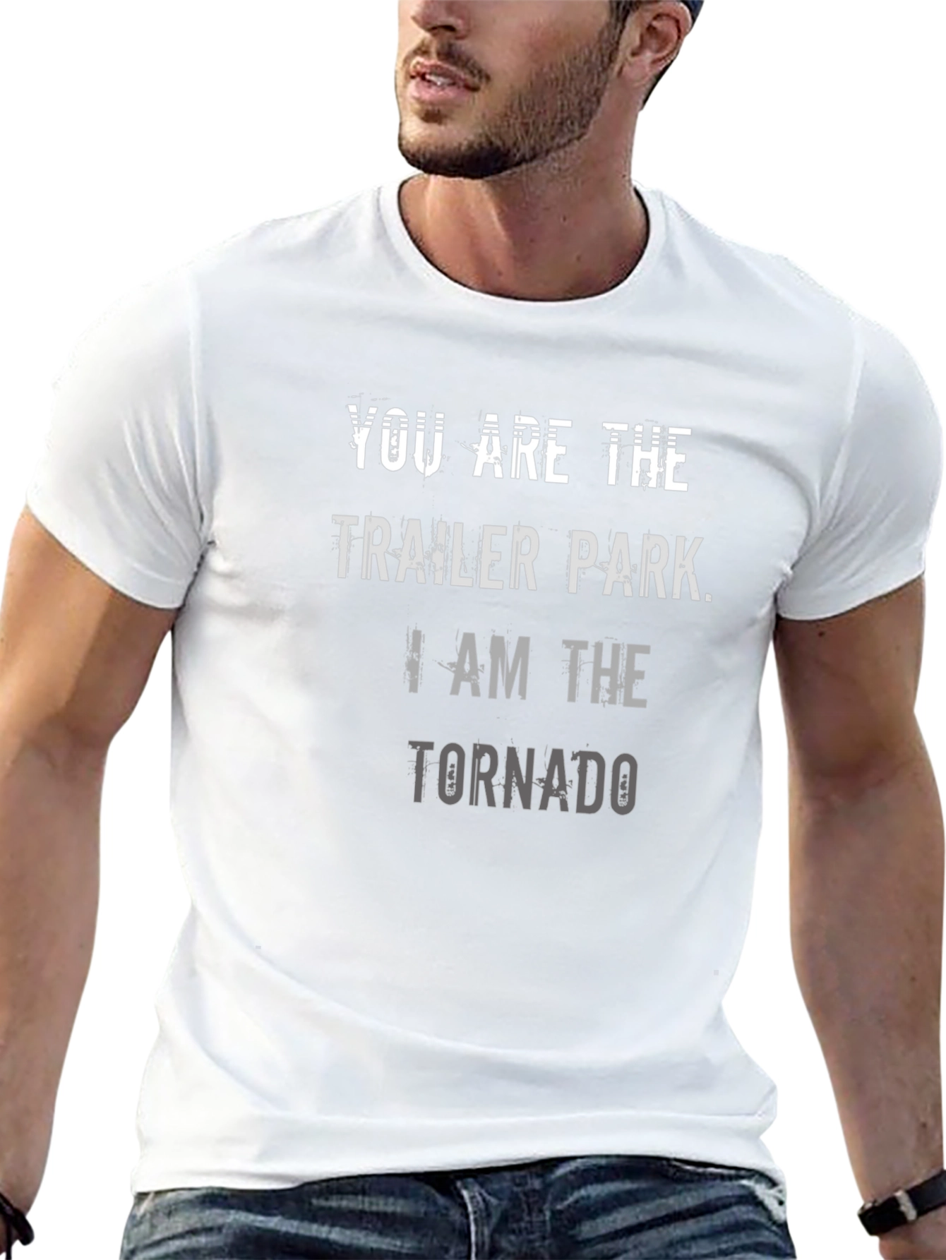 Trailer Park Tornado Graphic T-Shirt