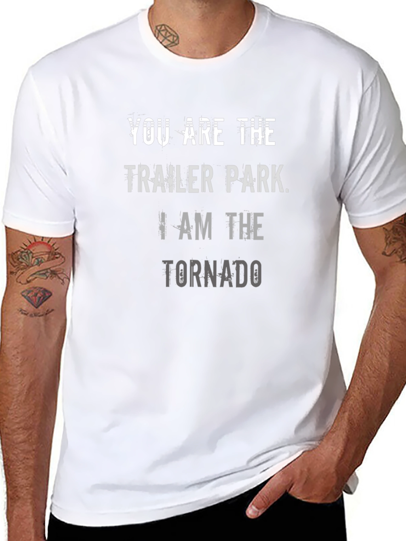 Trailer Park Tornado Graphic T-Shirt