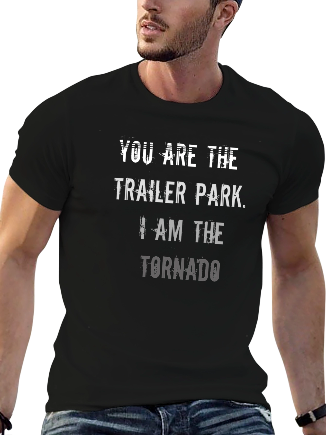 Trailer Park Tornado Graphic T-Shirt